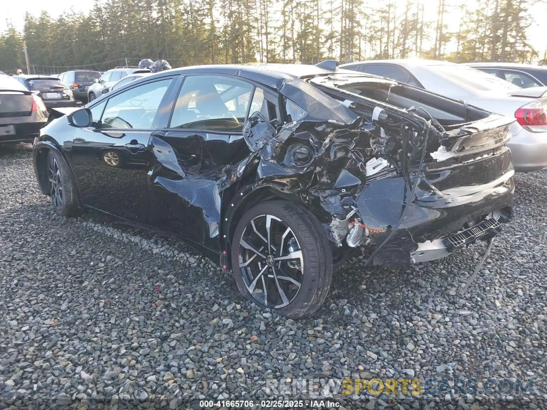 3 fotografías del automóvil dañado JTDACACU1R3017238 TOYOTA PRIUS PRIME 2024
