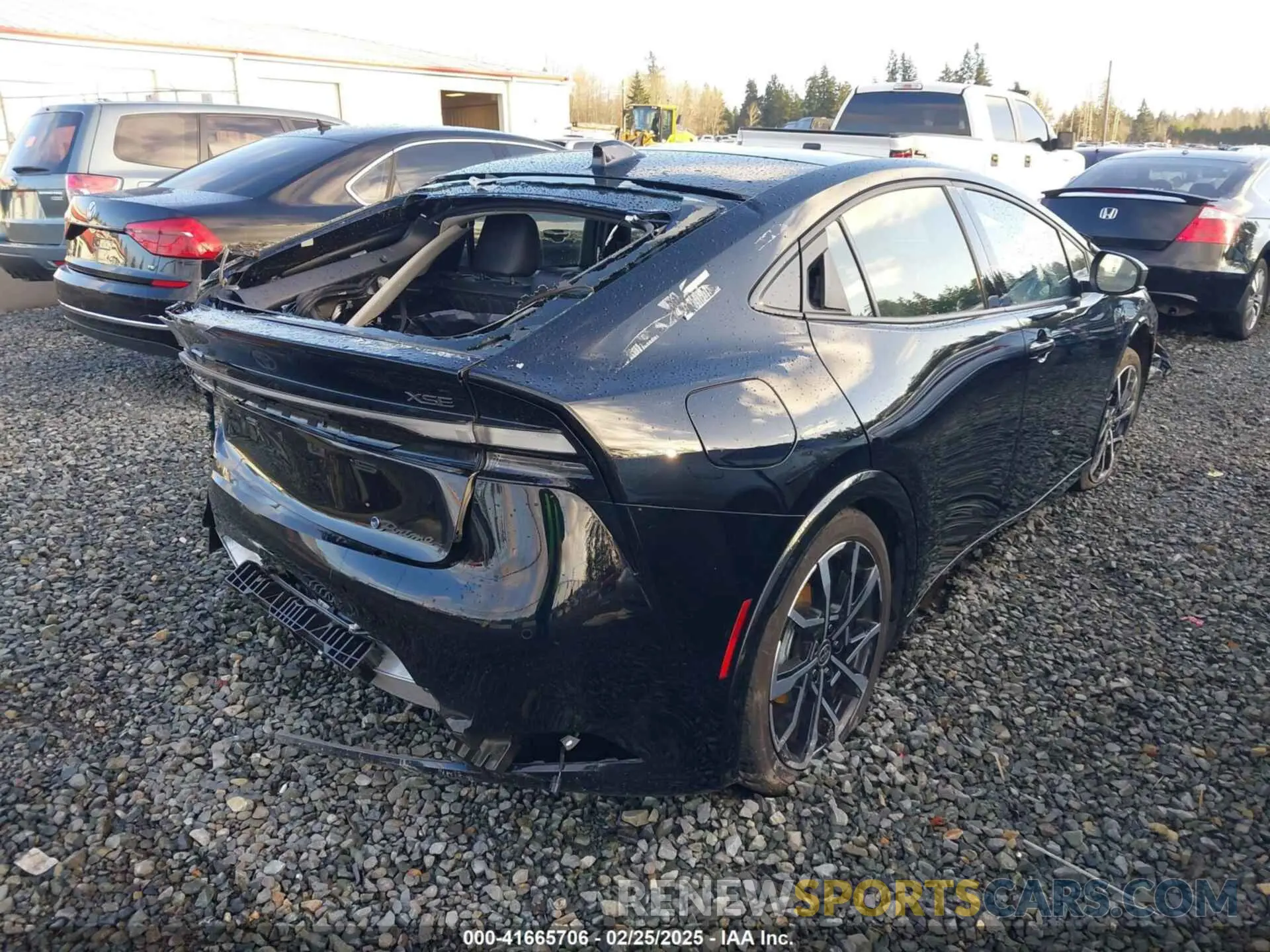 4 fotografías del automóvil dañado JTDACACU1R3017238 TOYOTA PRIUS PRIME 2024