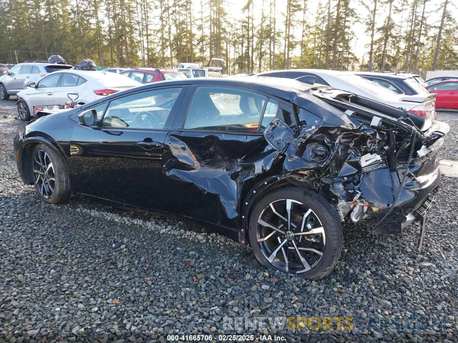 6 fotografías del automóvil dañado JTDACACU1R3017238 TOYOTA PRIUS PRIME 2024