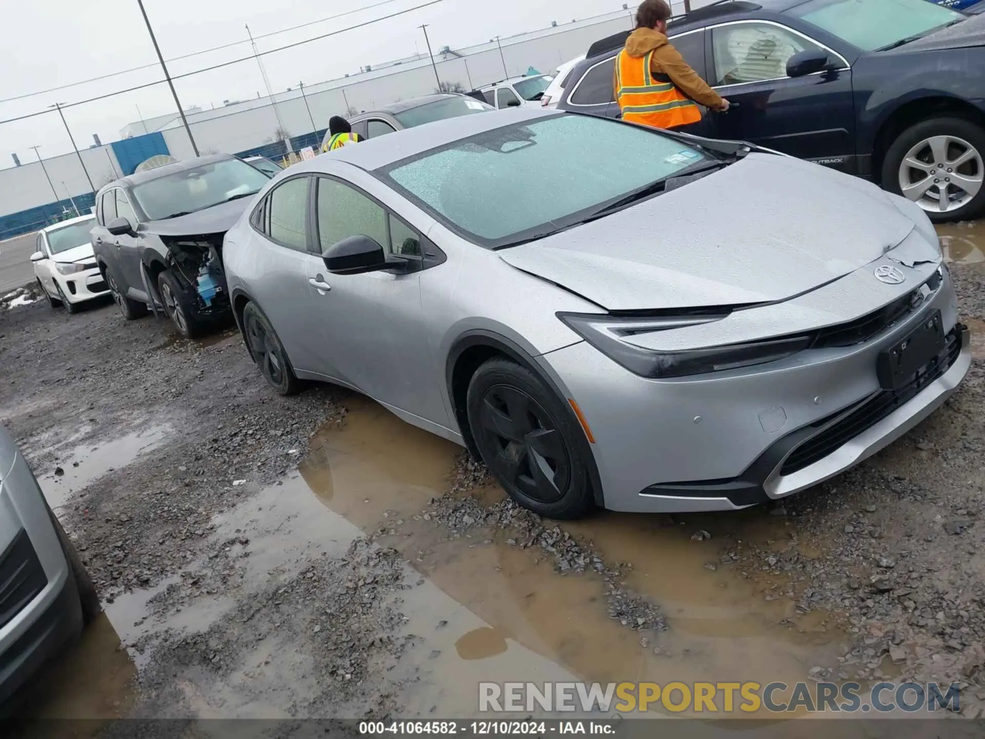 1 fotografías del automóvil dañado JTDACACU1R3030670 TOYOTA PRIUS PRIME 2024
