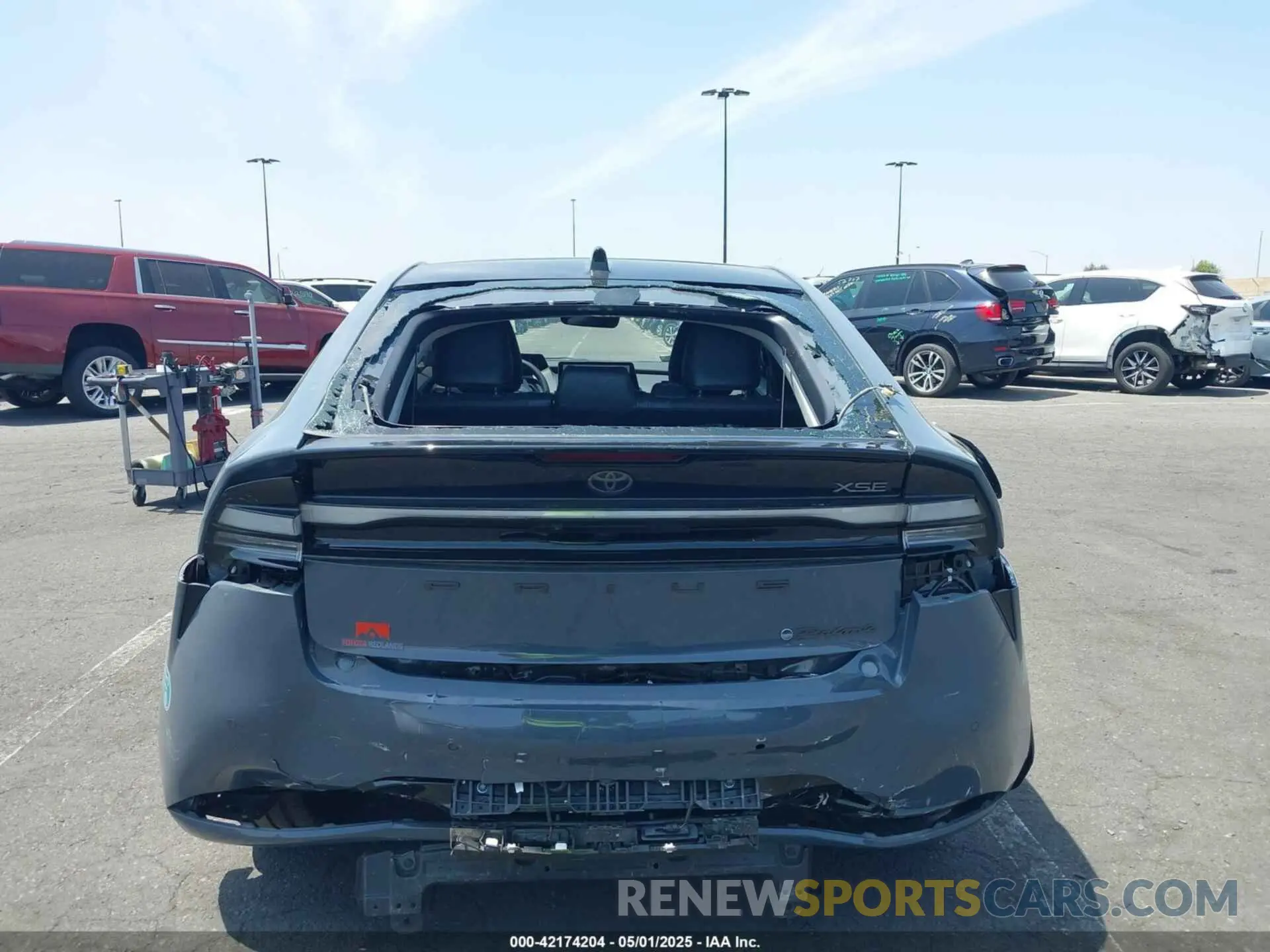17 fotografías del automóvil dañado JTDACACU1R3033326 TOYOTA PRIUS PRIME 2024
