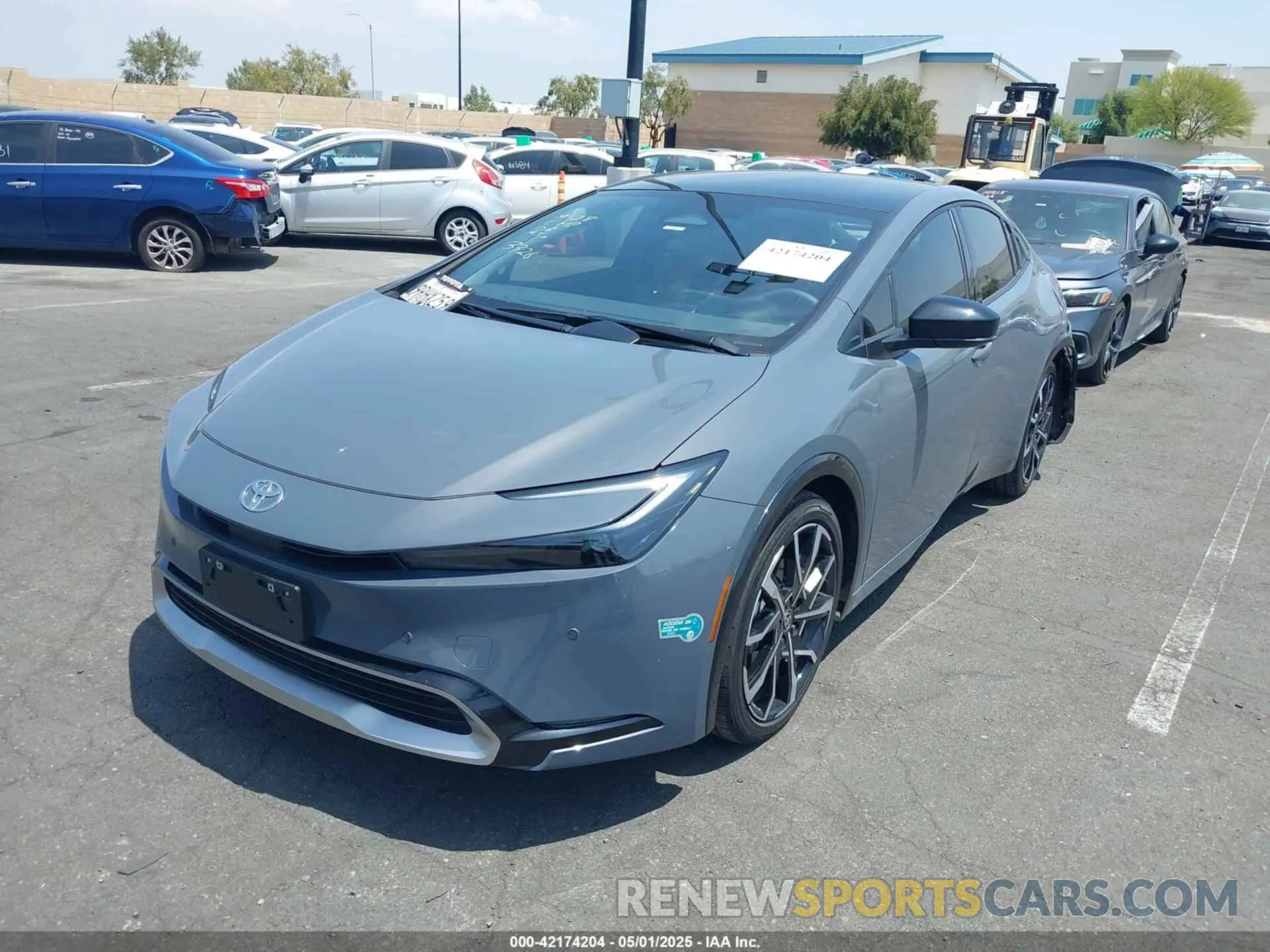 2 fotografías del automóvil dañado JTDACACU1R3033326 TOYOTA PRIUS PRIME 2024