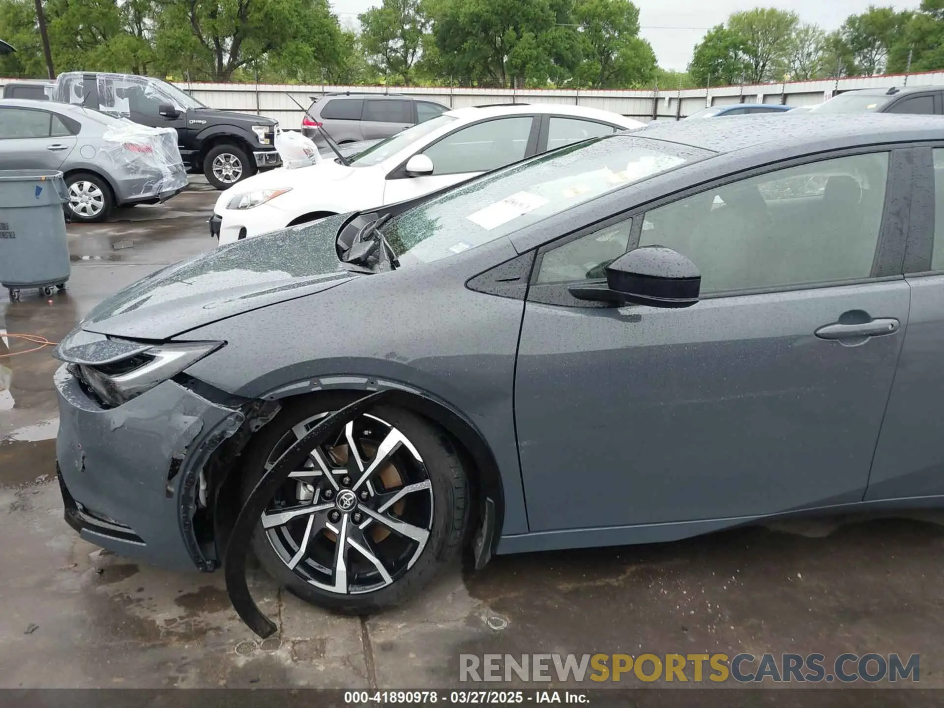 18 fotografías del automóvil dañado JTDACACU3R3017323 TOYOTA PRIUS PRIME 2024