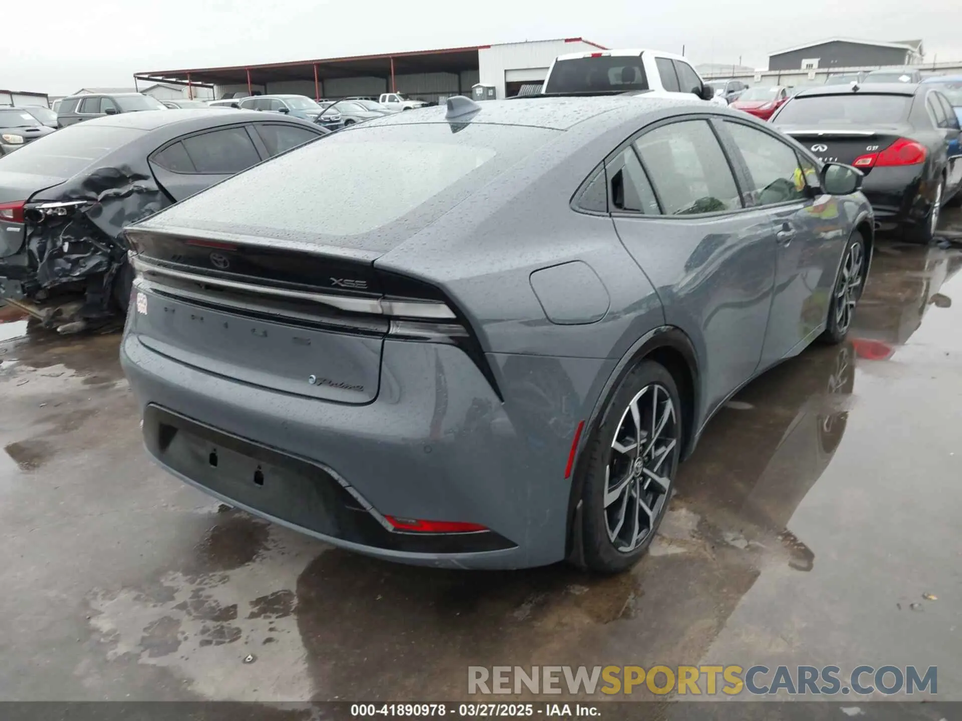 4 fotografías del automóvil dañado JTDACACU3R3017323 TOYOTA PRIUS PRIME 2024