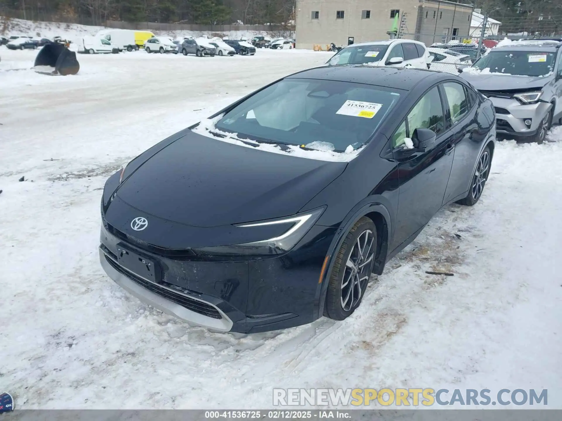 2 fotografías del automóvil dañado JTDACACU6R3024797 TOYOTA PRIUS PRIME 2024