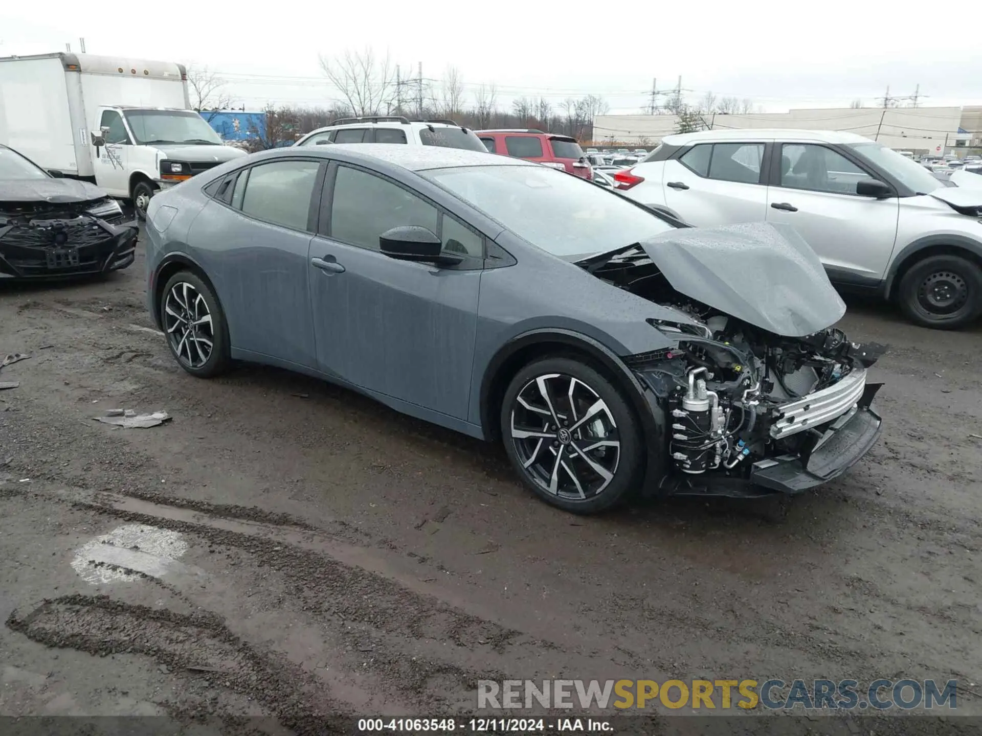1 fotografías del automóvil dañado JTDACACU7R3032584 TOYOTA PRIUS PRIME 2024