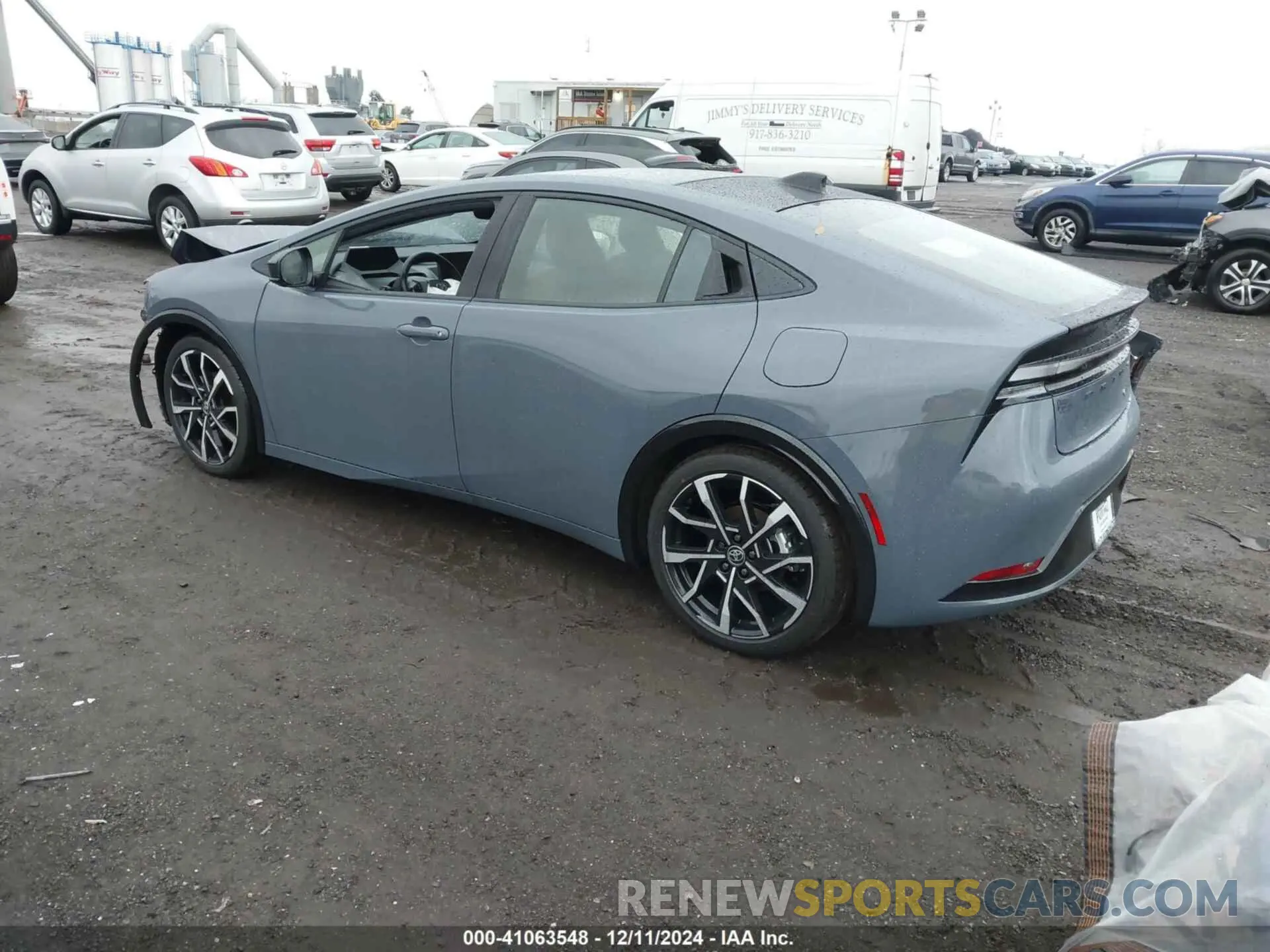 3 fotografías del automóvil dañado JTDACACU7R3032584 TOYOTA PRIUS PRIME 2024