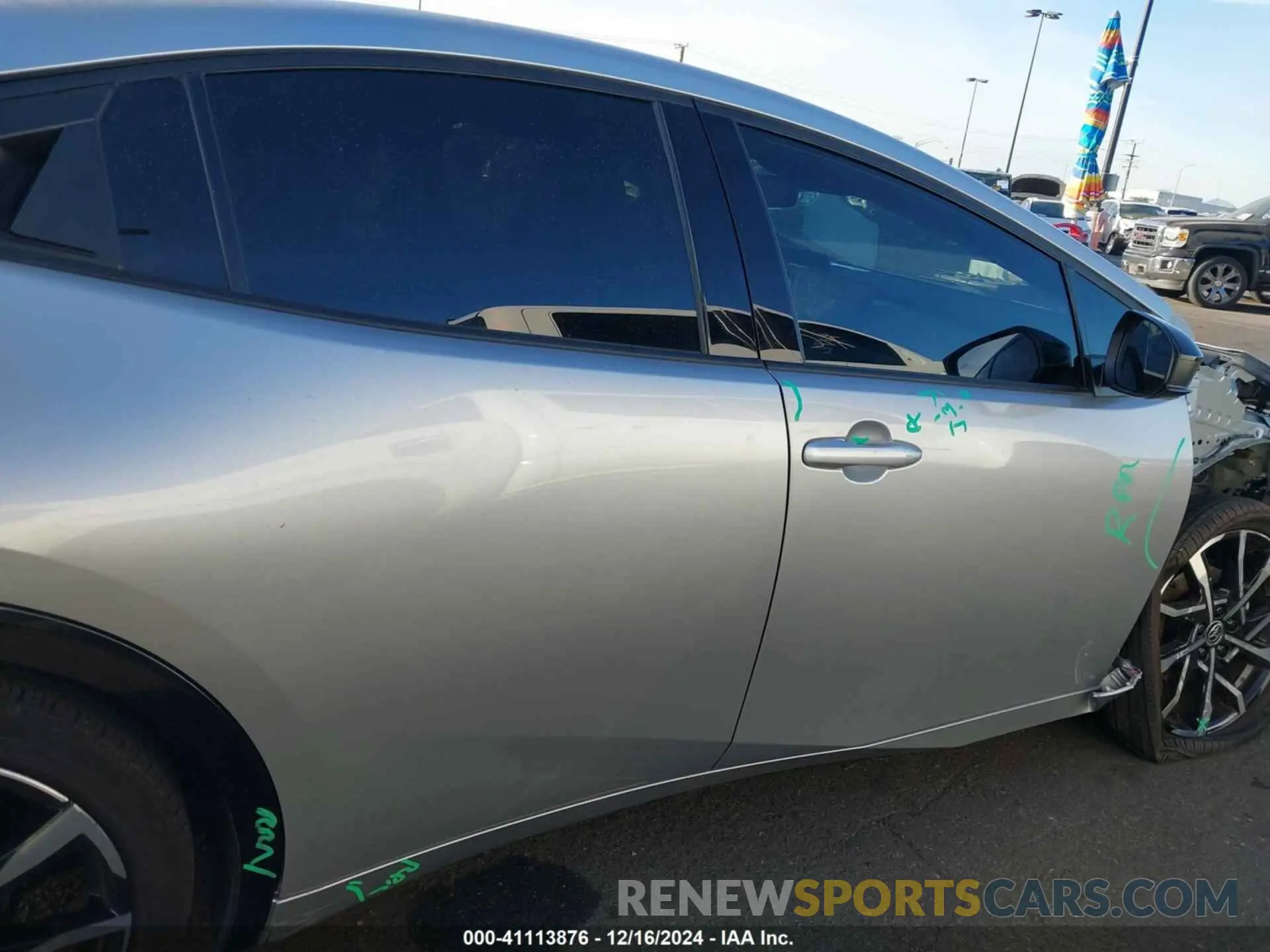 13 fotografías del automóvil dañado JTDACACU9R3012286 TOYOTA PRIUS PRIME 2024