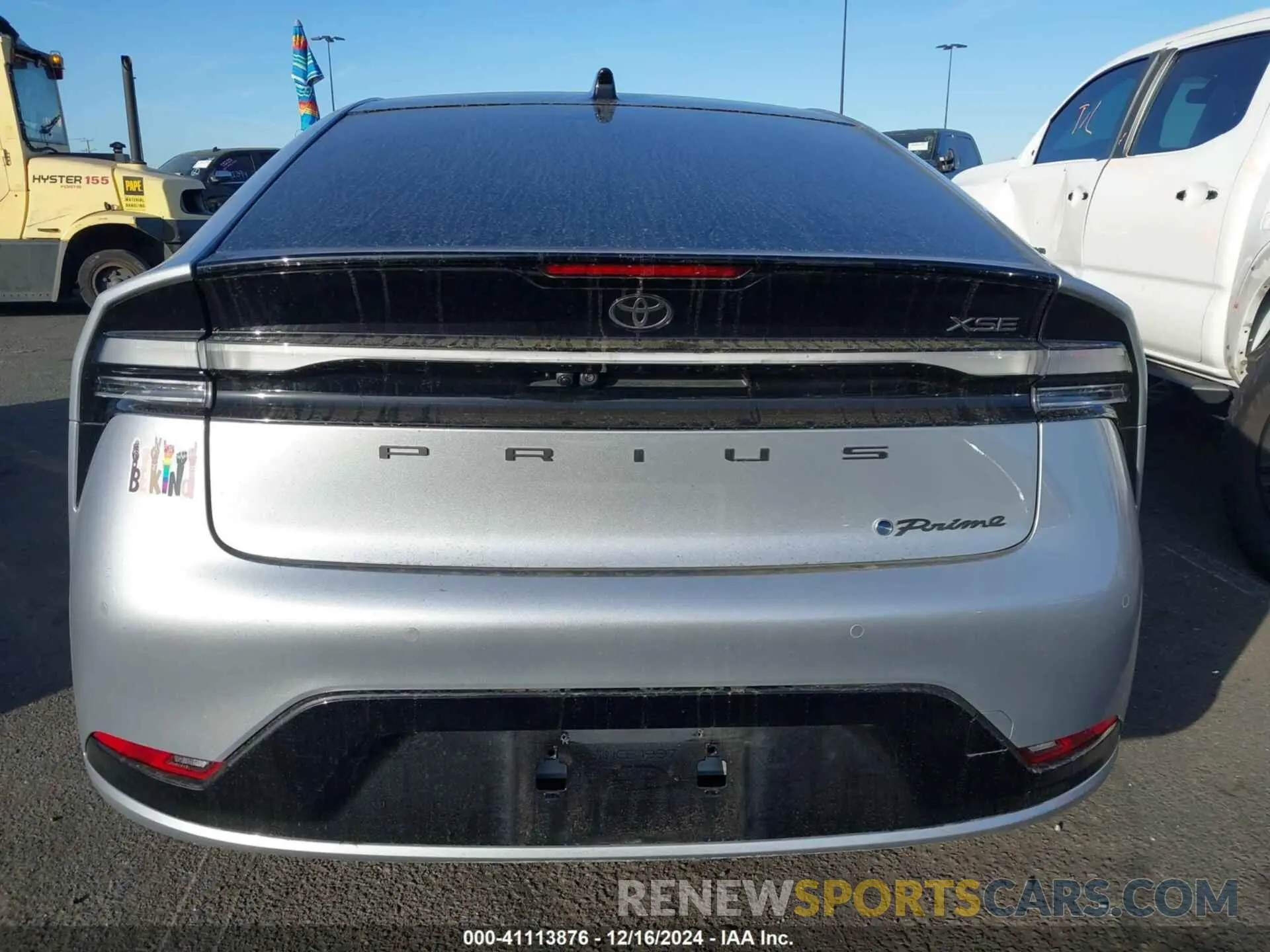 16 fotografías del automóvil dañado JTDACACU9R3012286 TOYOTA PRIUS PRIME 2024