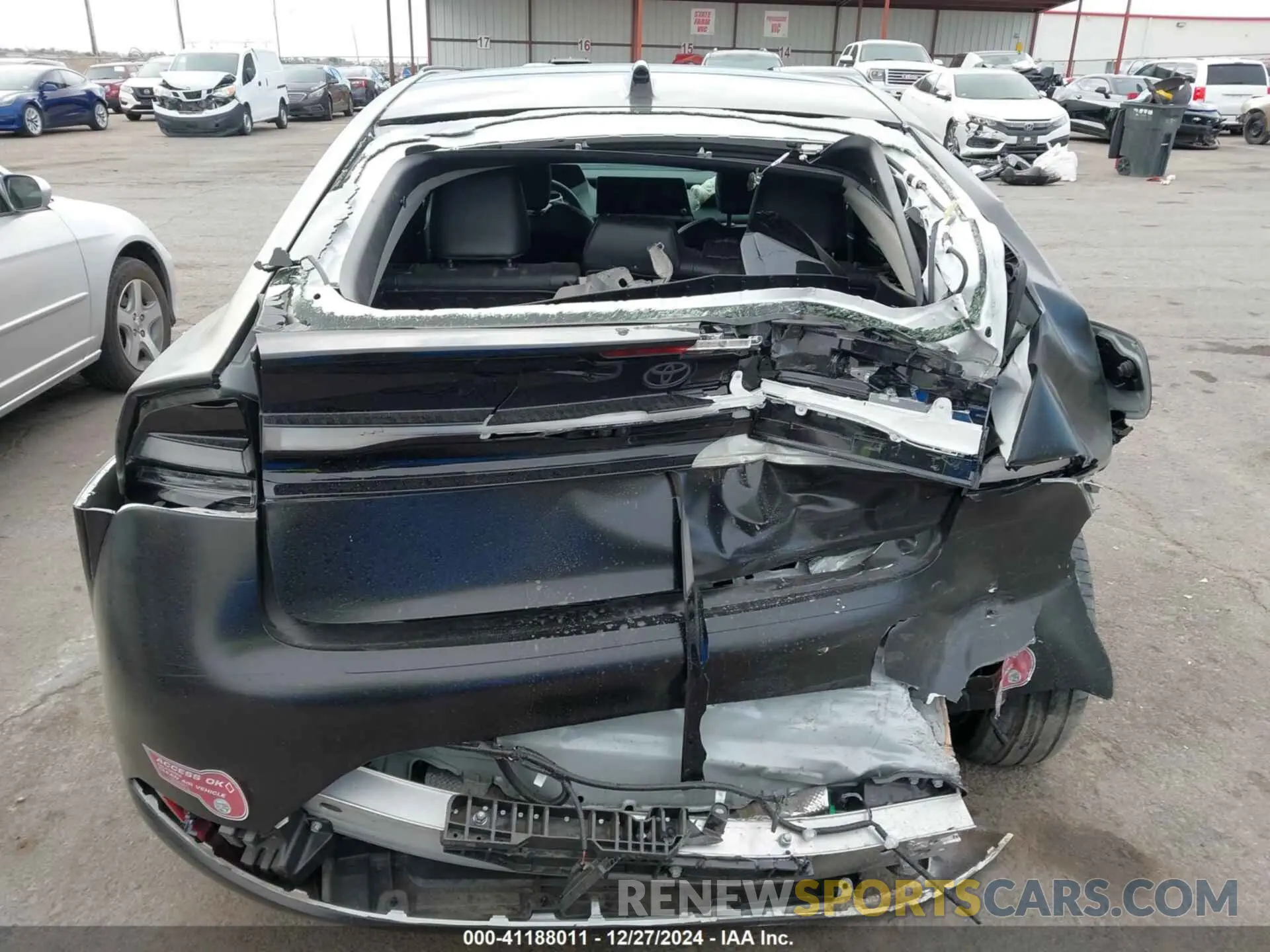 17 fotografías del automóvil dañado JTDACACU9R3014264 TOYOTA PRIUS PRIME 2024
