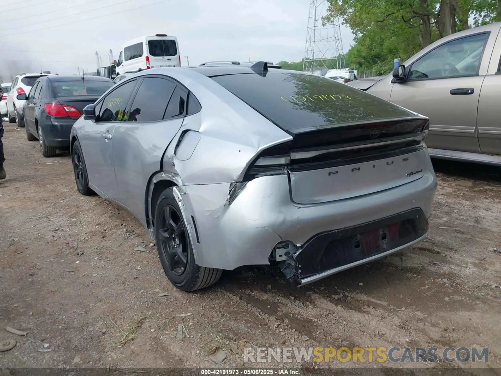 3 fotografías del automóvil dañado JTDACACUXR3017433 TOYOTA PRIUS PRIME 2024