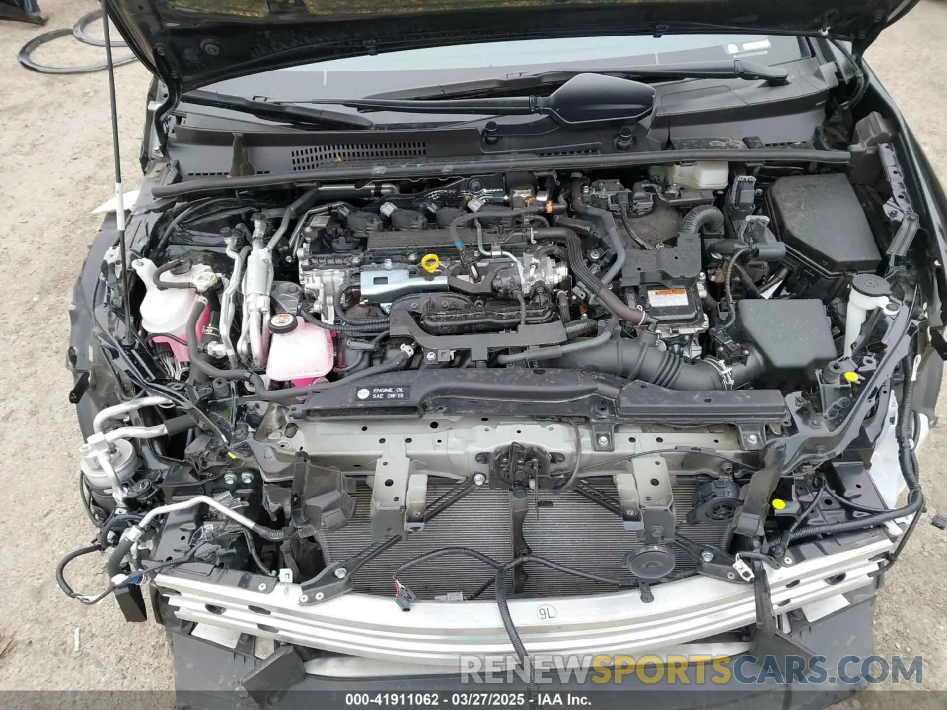 10 fotografías del automóvil dañado JTDACACUXR3019263 TOYOTA PRIUS PRIME 2024