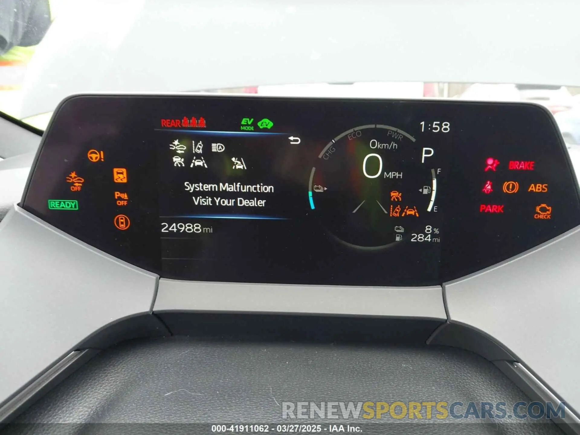7 fotografías del automóvil dañado JTDACACUXR3019263 TOYOTA PRIUS PRIME 2024
