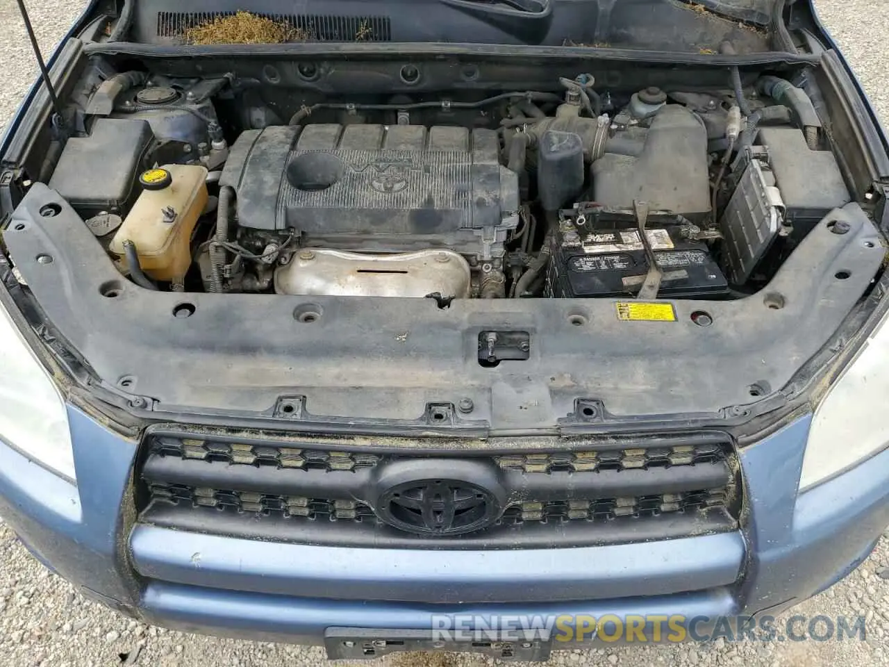 11 fotografías del automóvil dañado 2T3BF4DV3CW220611 TOYOTA RAV4 2012