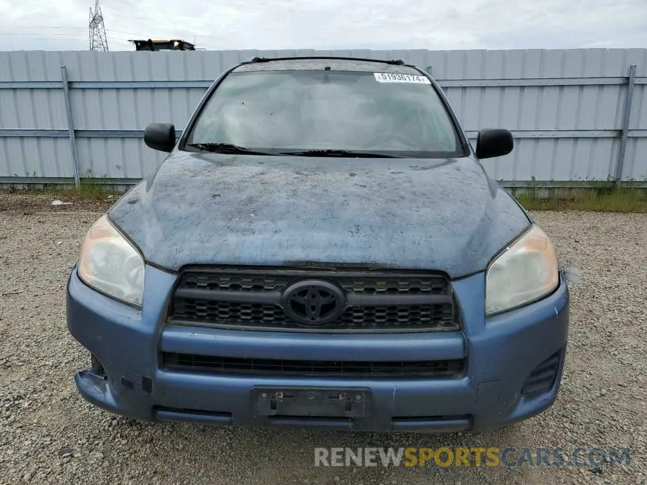 5 fotografías del automóvil dañado 2T3BF4DV3CW220611 TOYOTA RAV4 2012