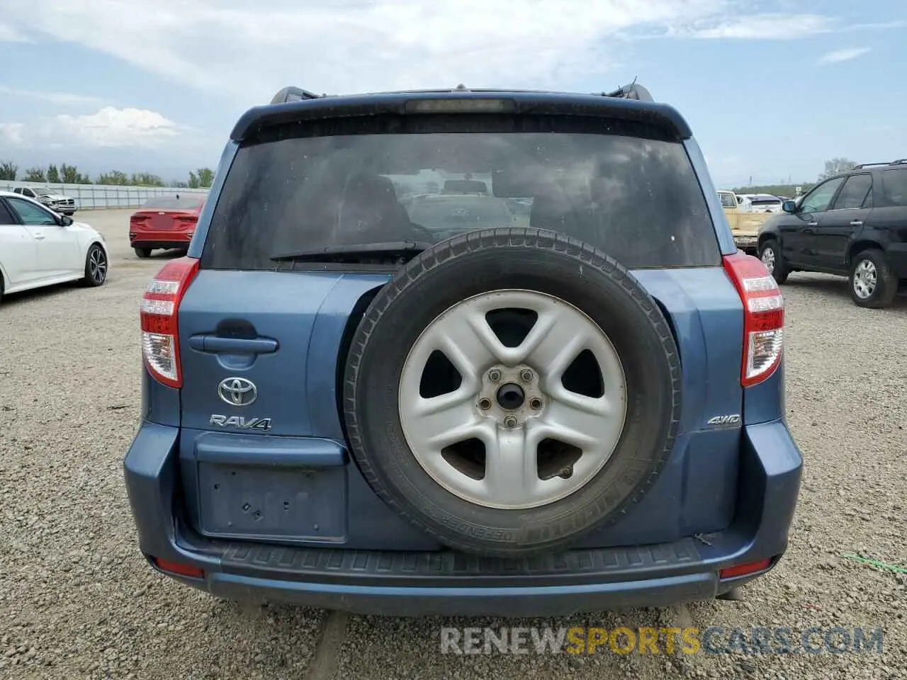 6 fotografías del automóvil dañado 2T3BF4DV3CW220611 TOYOTA RAV4 2012