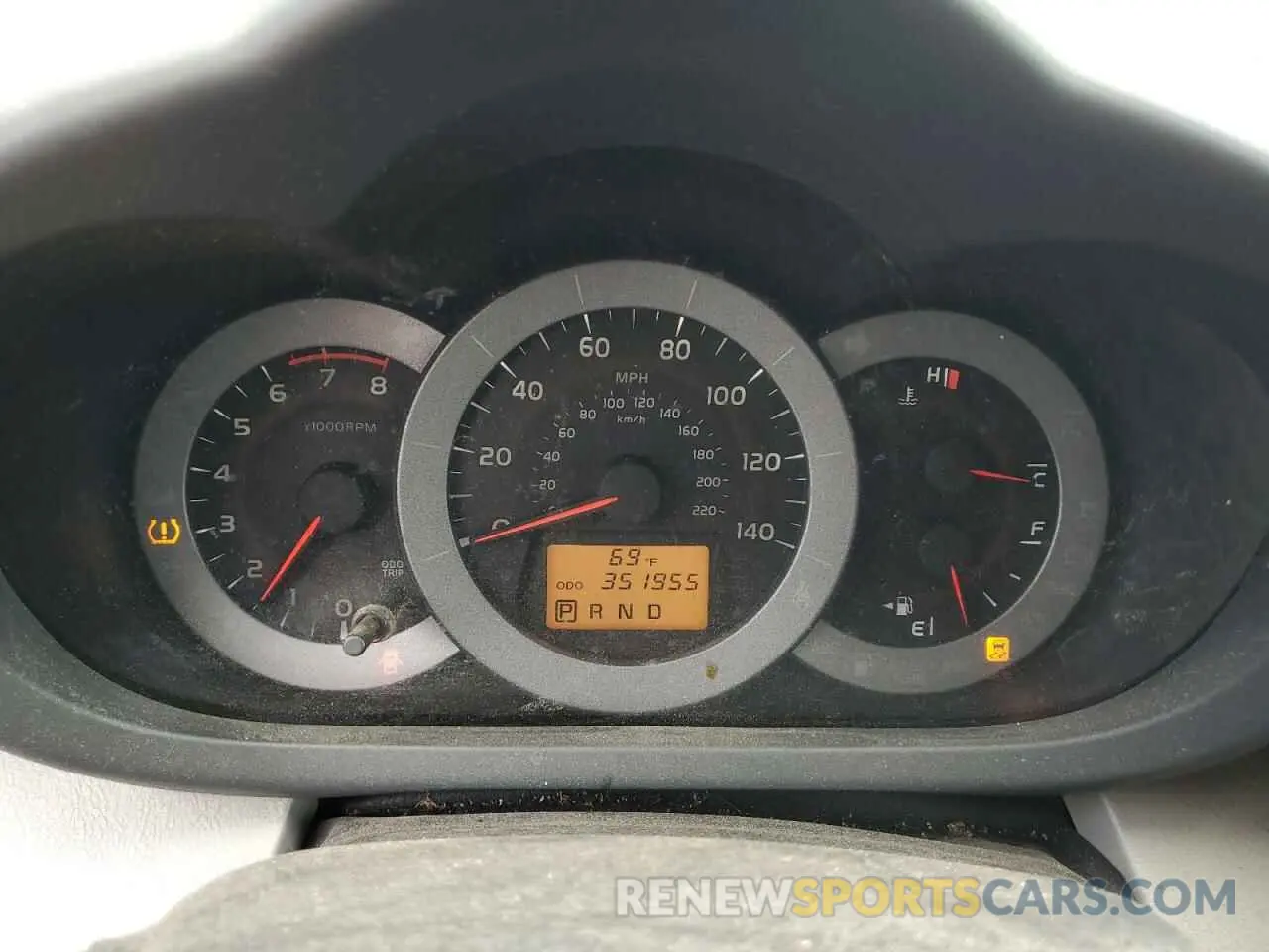 9 fotografías del automóvil dañado 2T3BF4DV3CW220611 TOYOTA RAV4 2012