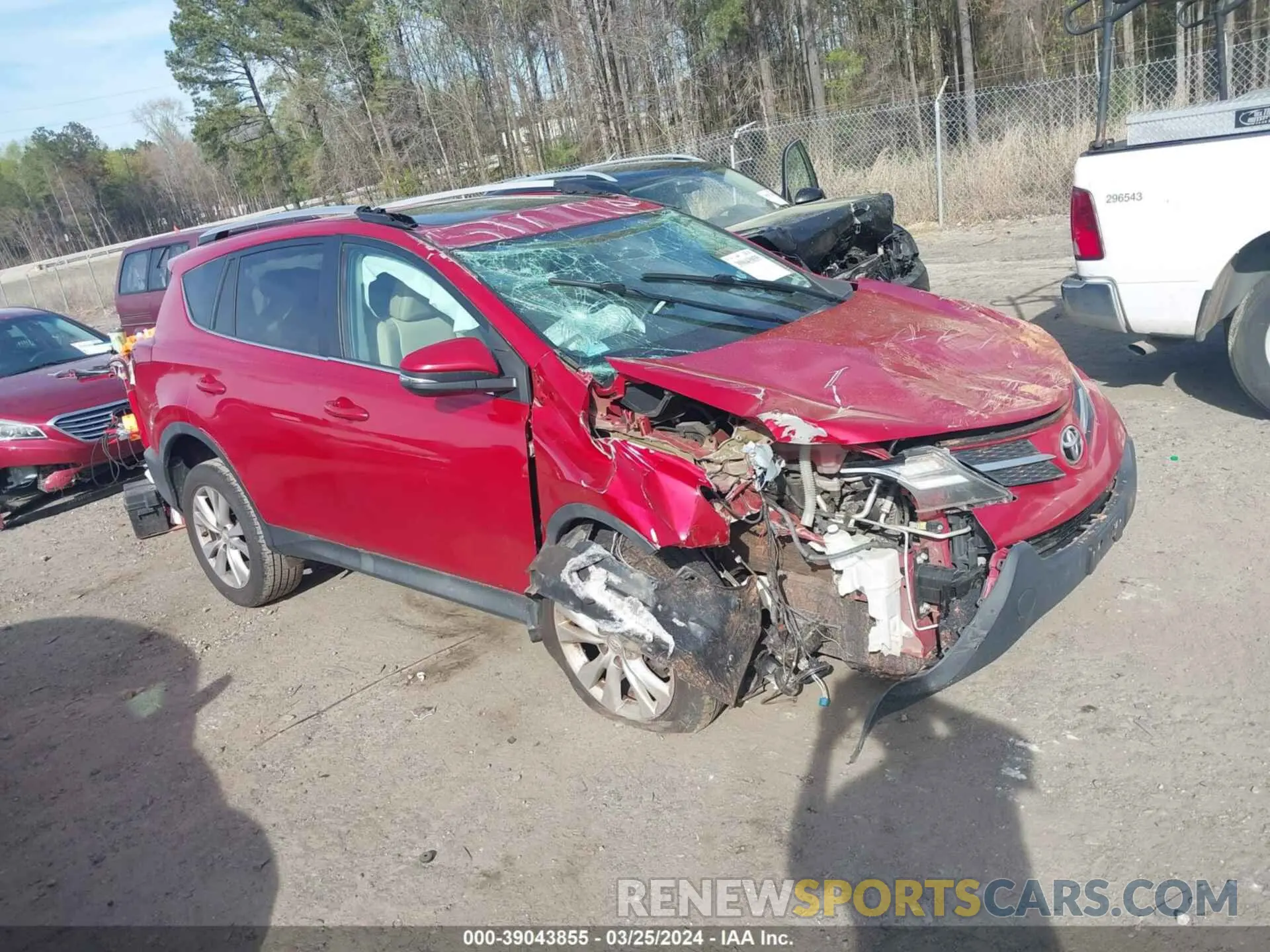 1 fotografías del automóvil dañado 2T3DFREV1DW079835 TOYOTA RAV4 2013