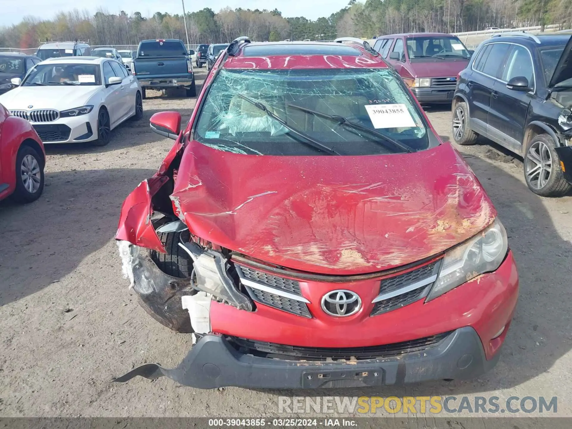 6 fotografías del automóvil dañado 2T3DFREV1DW079835 TOYOTA RAV4 2013