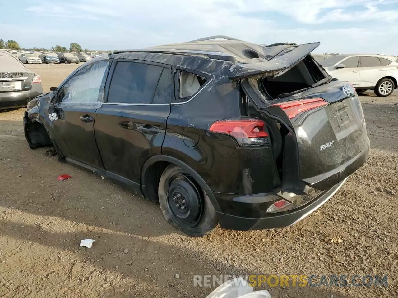 2 fotografías del automóvil dañado 2T3RFREV1GW457601 TOYOTA RAV4 2016