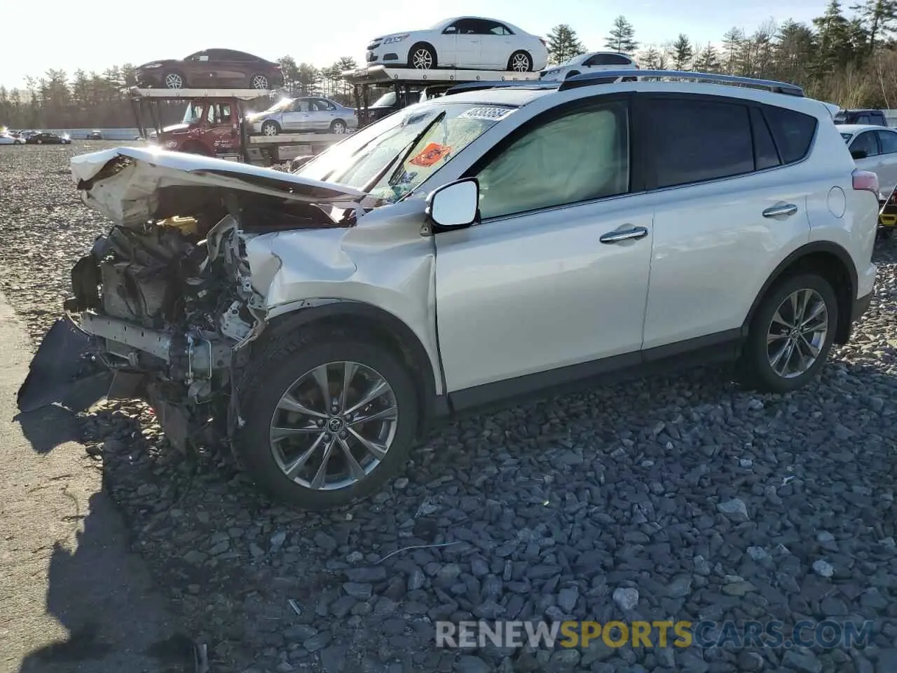 1 fotografías del automóvil dañado JTMDFREV1JJ251114 TOYOTA RAV4 2018