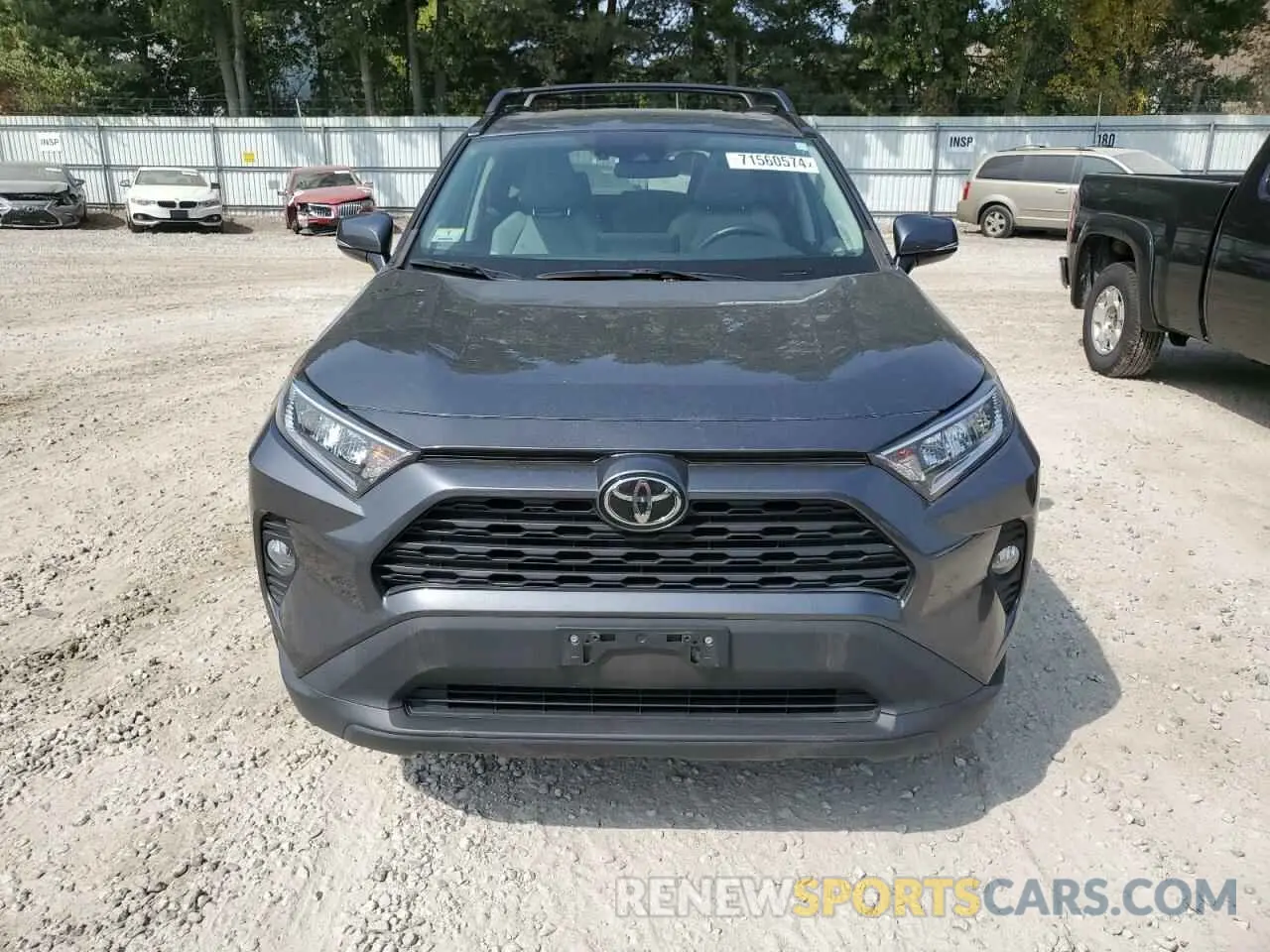 5 fotografías del automóvil dañado 2T3A1RFV0KC040006 TOYOTA RAV4 2019