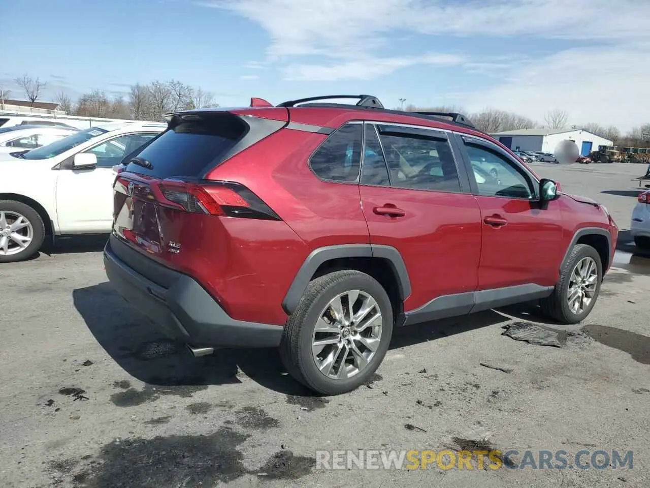 3 fotografías del automóvil dañado 2T3A1RFV0KC050115 TOYOTA RAV4 2019