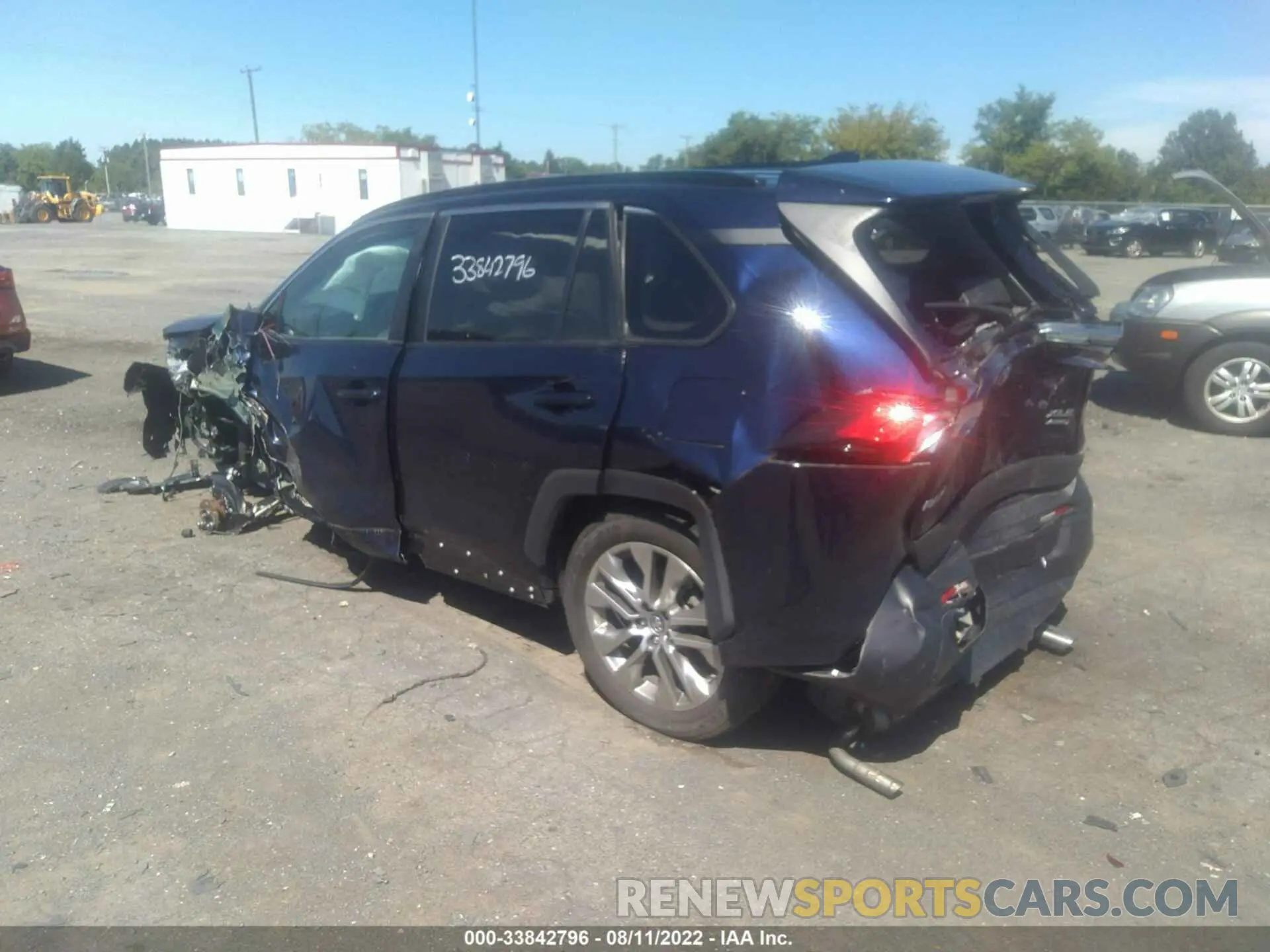 3 fotografías del automóvil dañado 2T3A1RFV0KW051358 TOYOTA RAV4 2019