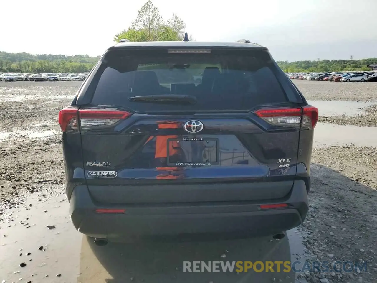 6 fotografías del automóvil dañado 2T3A1RFV1KW067634 TOYOTA RAV4 2019
