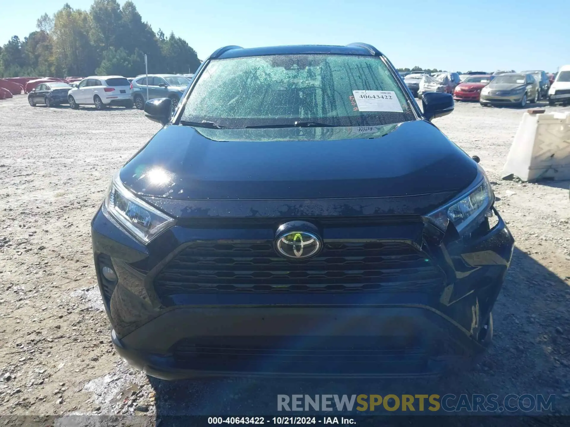 12 fotografías del automóvil dañado 2T3A1RFV1KW078522 TOYOTA RAV4 2019