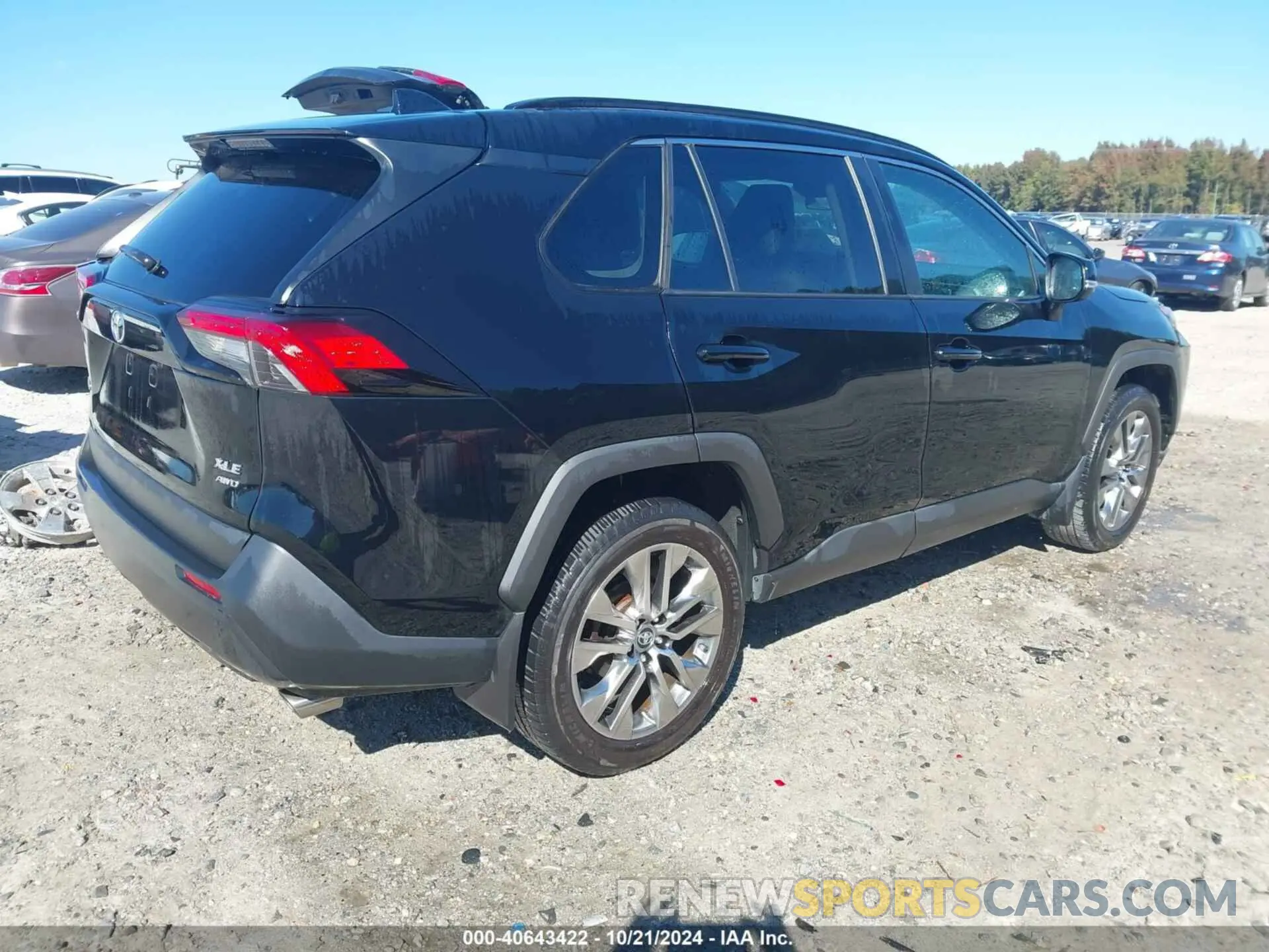 4 fotografías del automóvil dañado 2T3A1RFV1KW078522 TOYOTA RAV4 2019