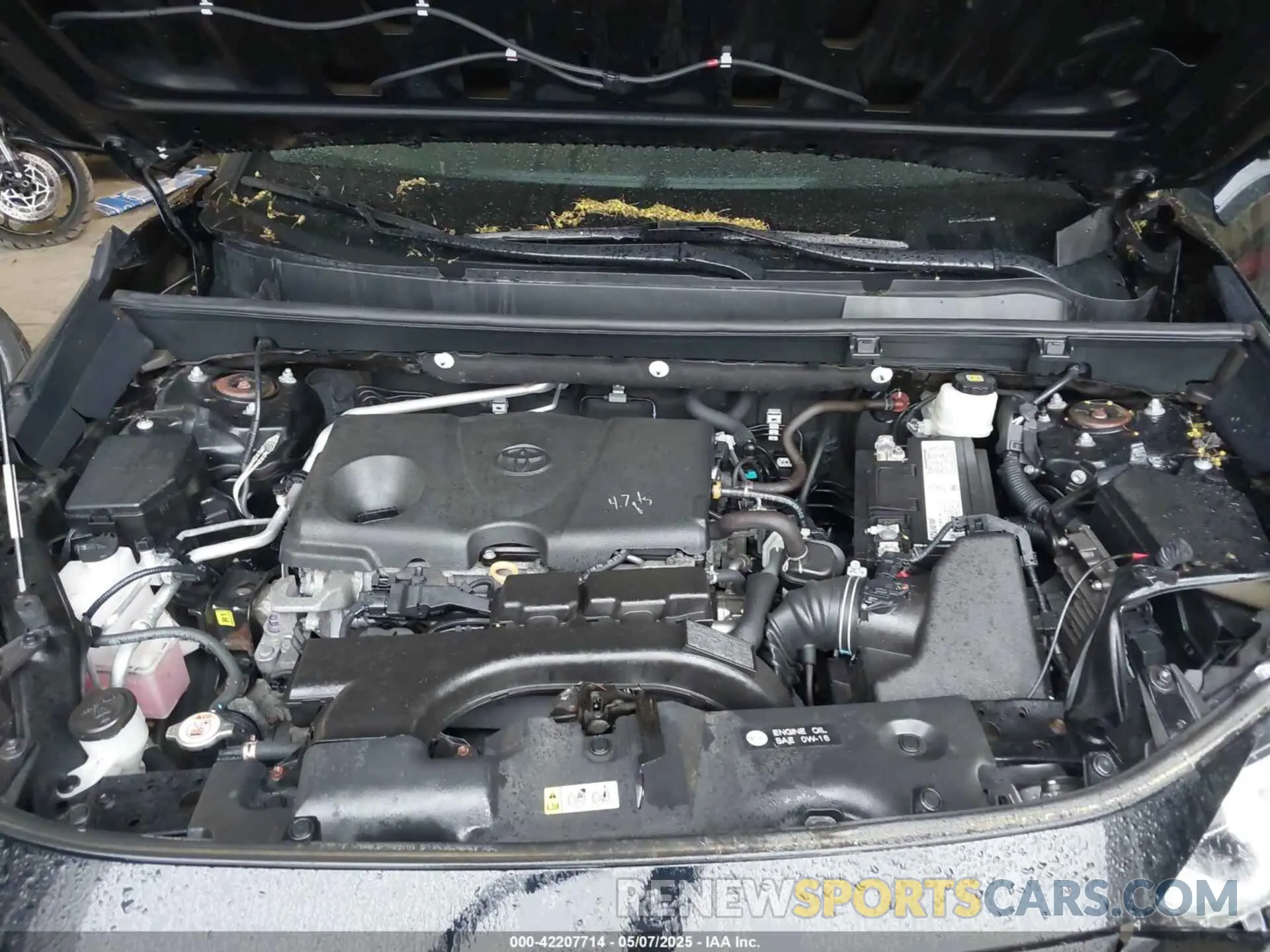 10 fotografías del automóvil dañado 2T3A1RFV3KC047290 TOYOTA RAV4 2019