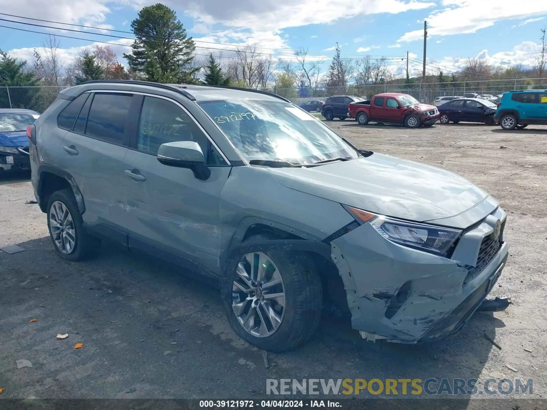 1 fotografías del automóvil dañado 2T3A1RFV3KW045053 TOYOTA RAV4 2019