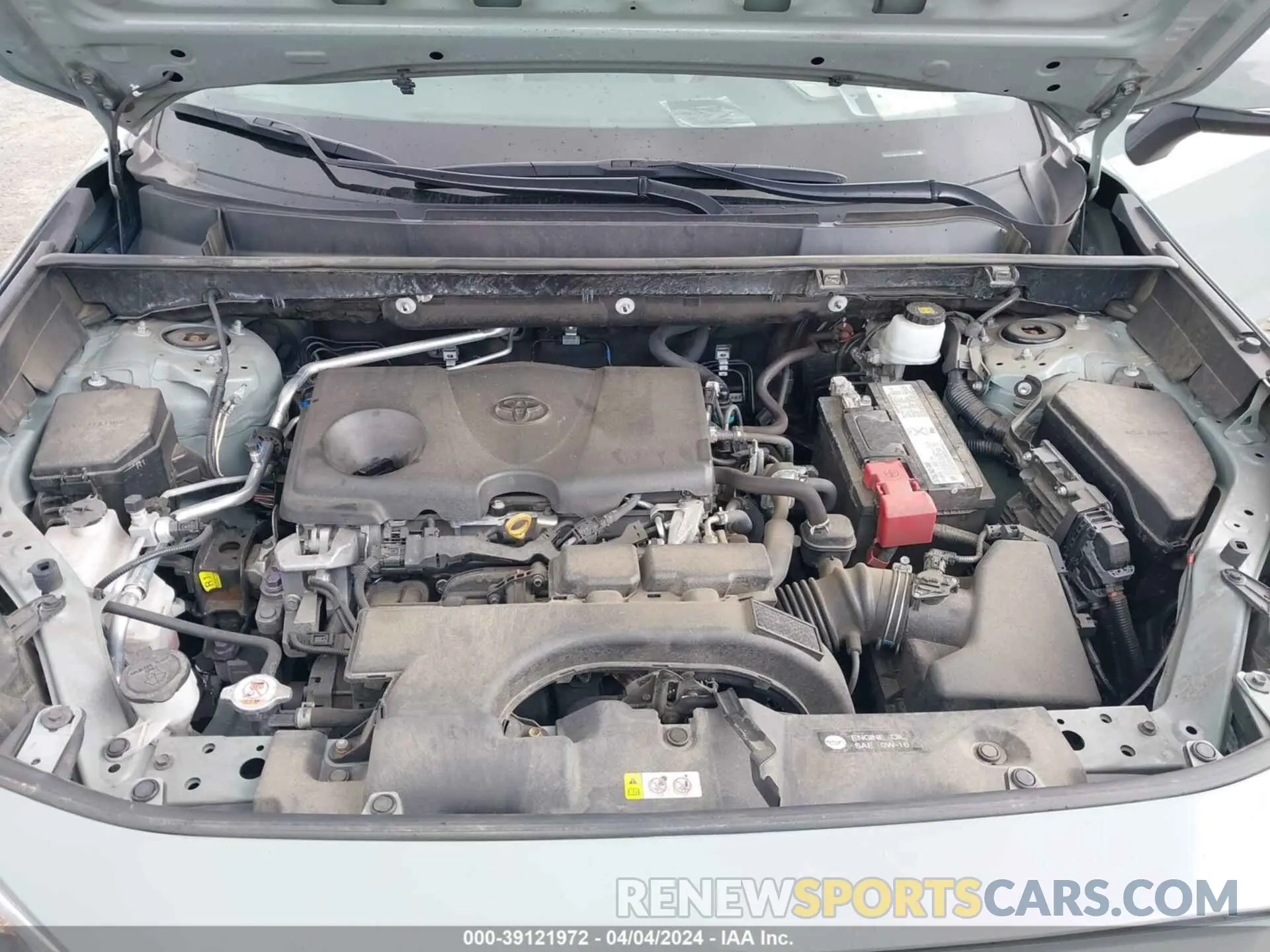 10 fotografías del automóvil dañado 2T3A1RFV3KW045053 TOYOTA RAV4 2019