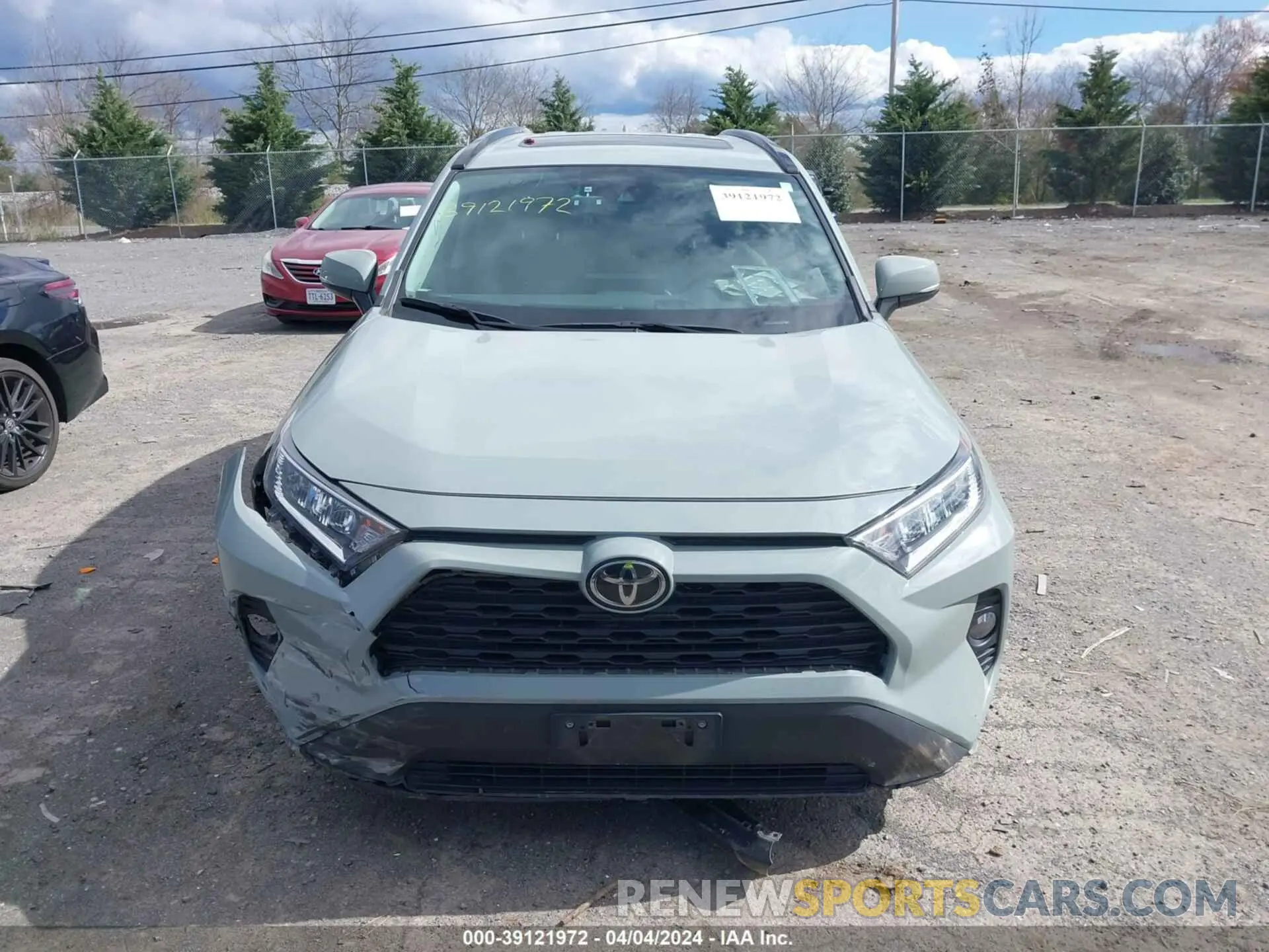 12 fotografías del automóvil dañado 2T3A1RFV3KW045053 TOYOTA RAV4 2019