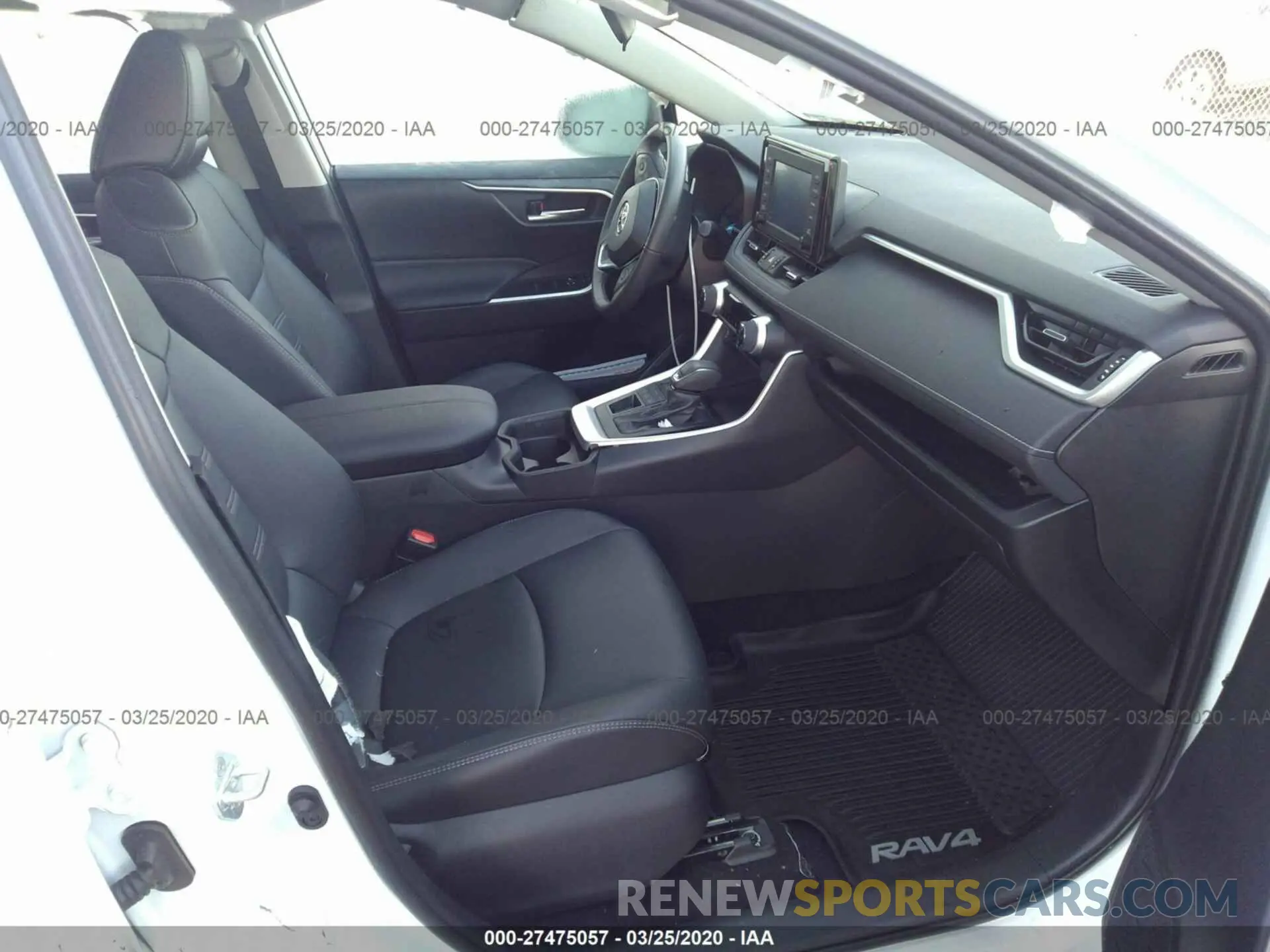 5 fotografías del automóvil dañado 2T3A1RFV3KW046185 TOYOTA RAV4 2019