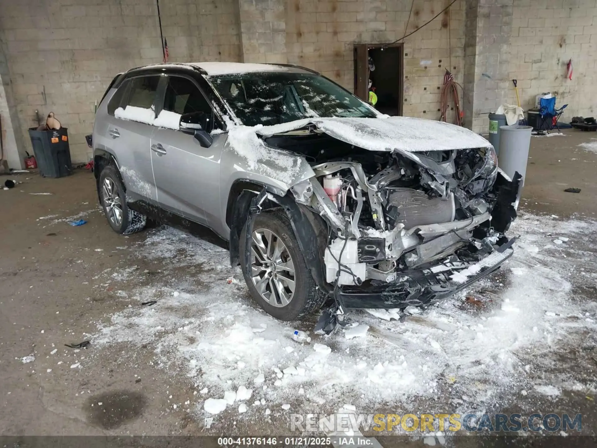 1 fotografías del automóvil dañado 2T3A1RFV3KW064119 TOYOTA RAV4 2019