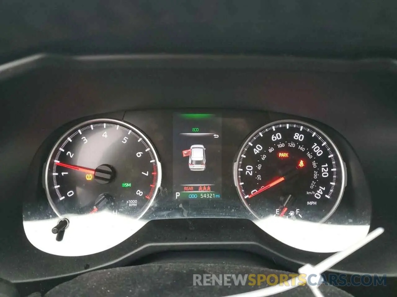 9 fotografías del automóvil dañado 2T3A1RFV4KC050683 TOYOTA RAV4 2019