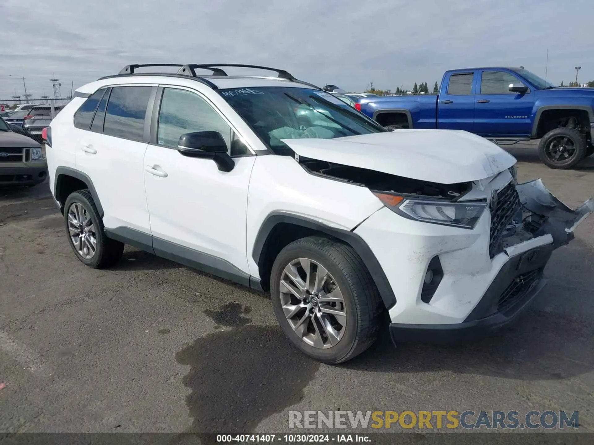 1 fotografías del automóvil dañado 2T3A1RFV4KC050778 TOYOTA RAV4 2019