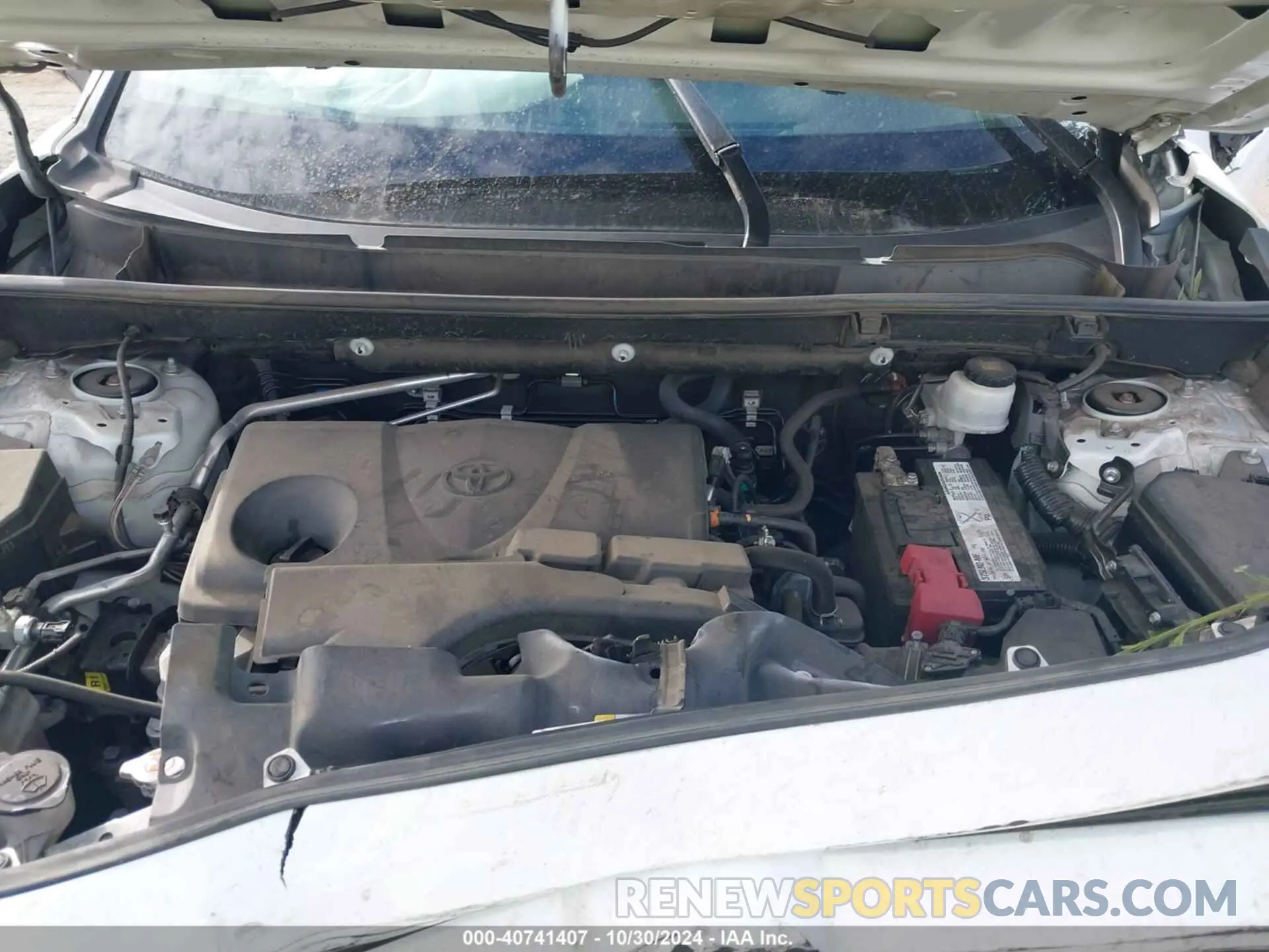 10 fotografías del automóvil dañado 2T3A1RFV4KC050778 TOYOTA RAV4 2019