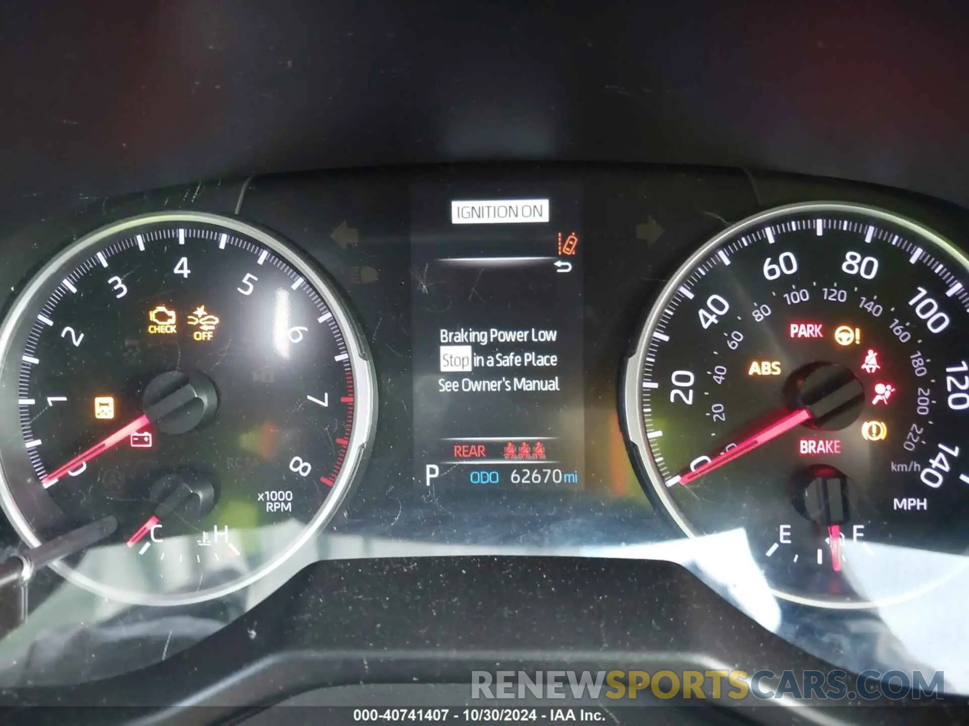 7 fotografías del automóvil dañado 2T3A1RFV4KC050778 TOYOTA RAV4 2019