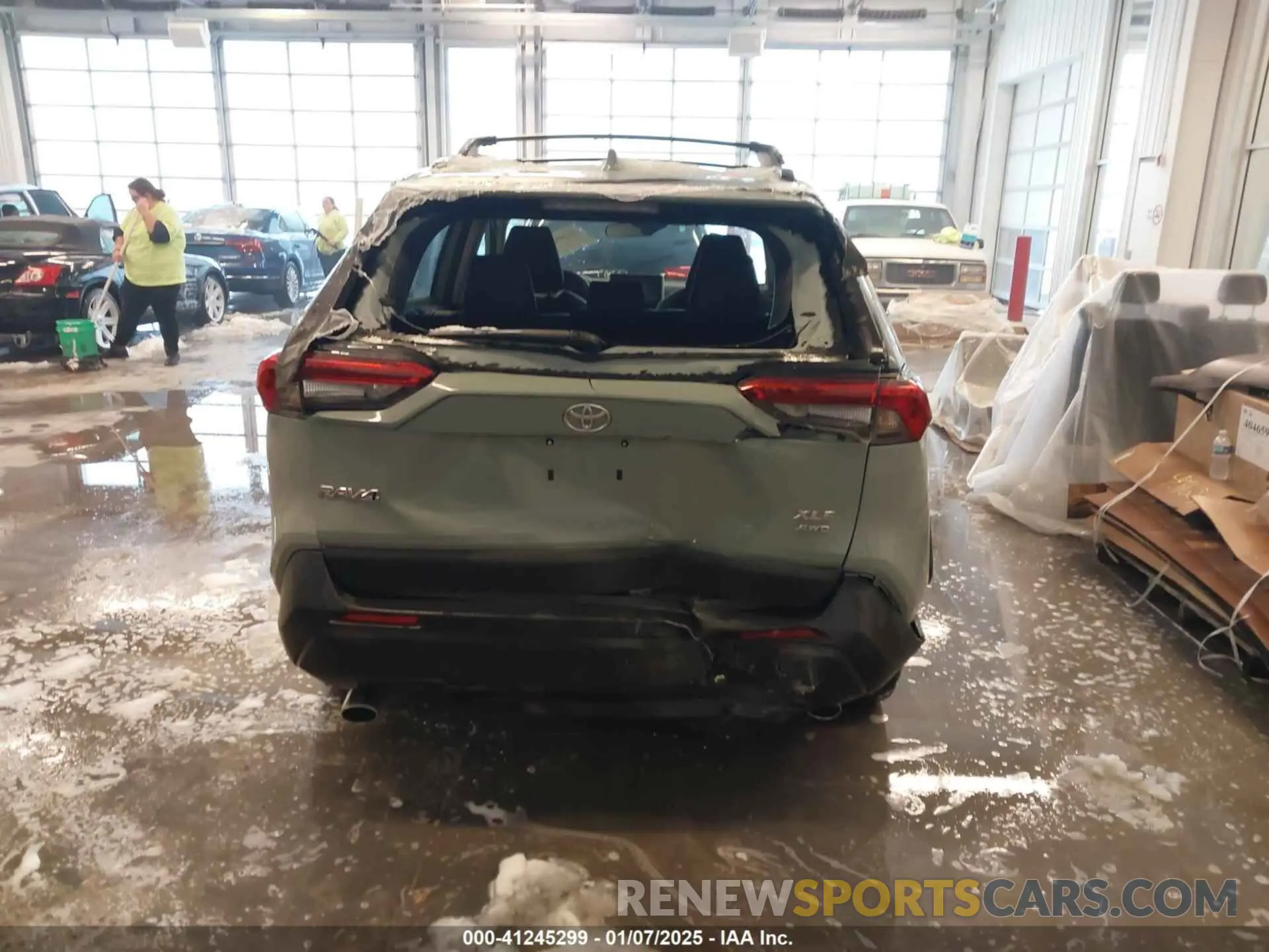 16 fotografías del automóvil dañado 2T3A1RFV4KW044767 TOYOTA RAV4 2019
