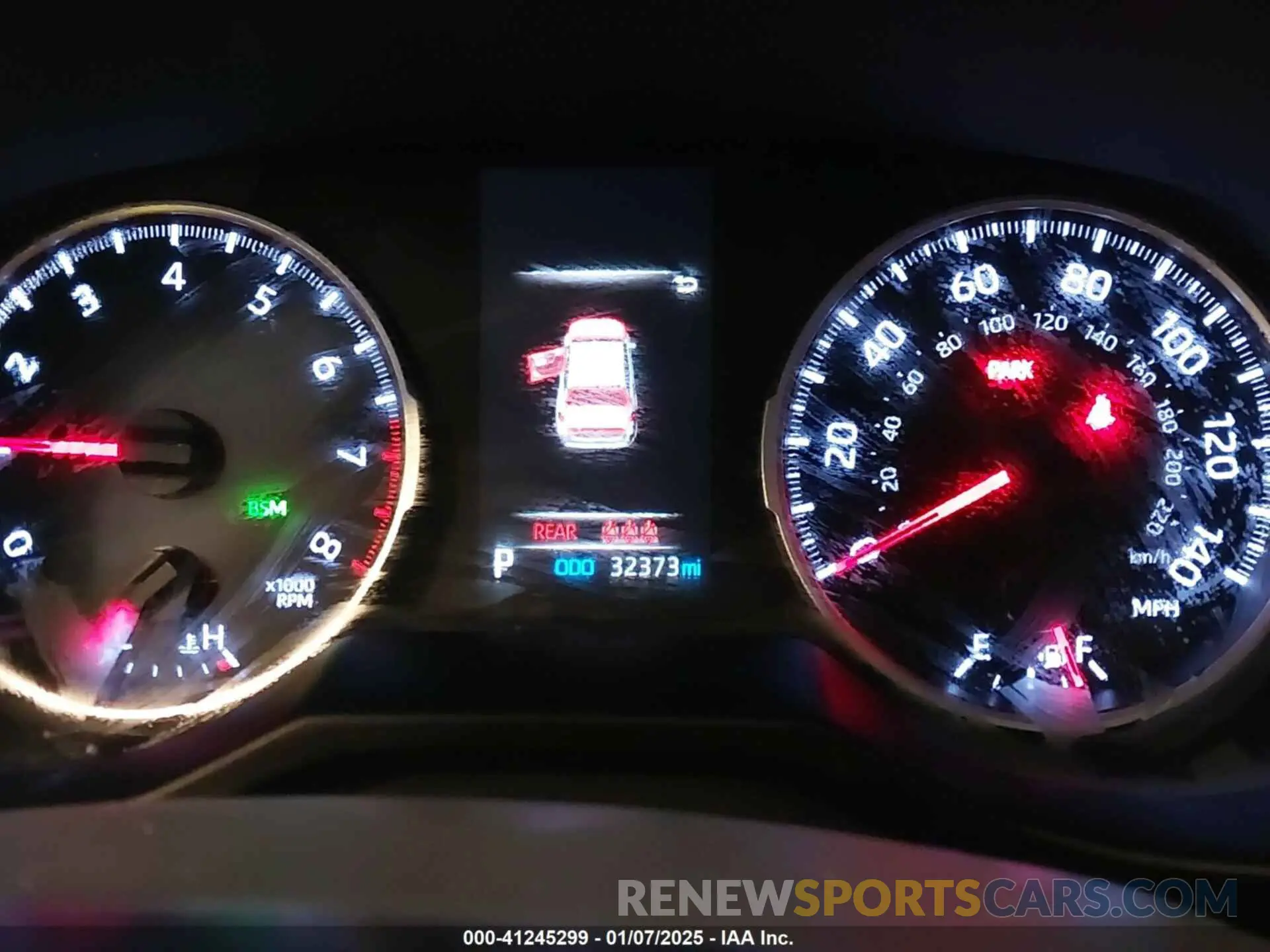 7 fotografías del automóvil dañado 2T3A1RFV4KW044767 TOYOTA RAV4 2019