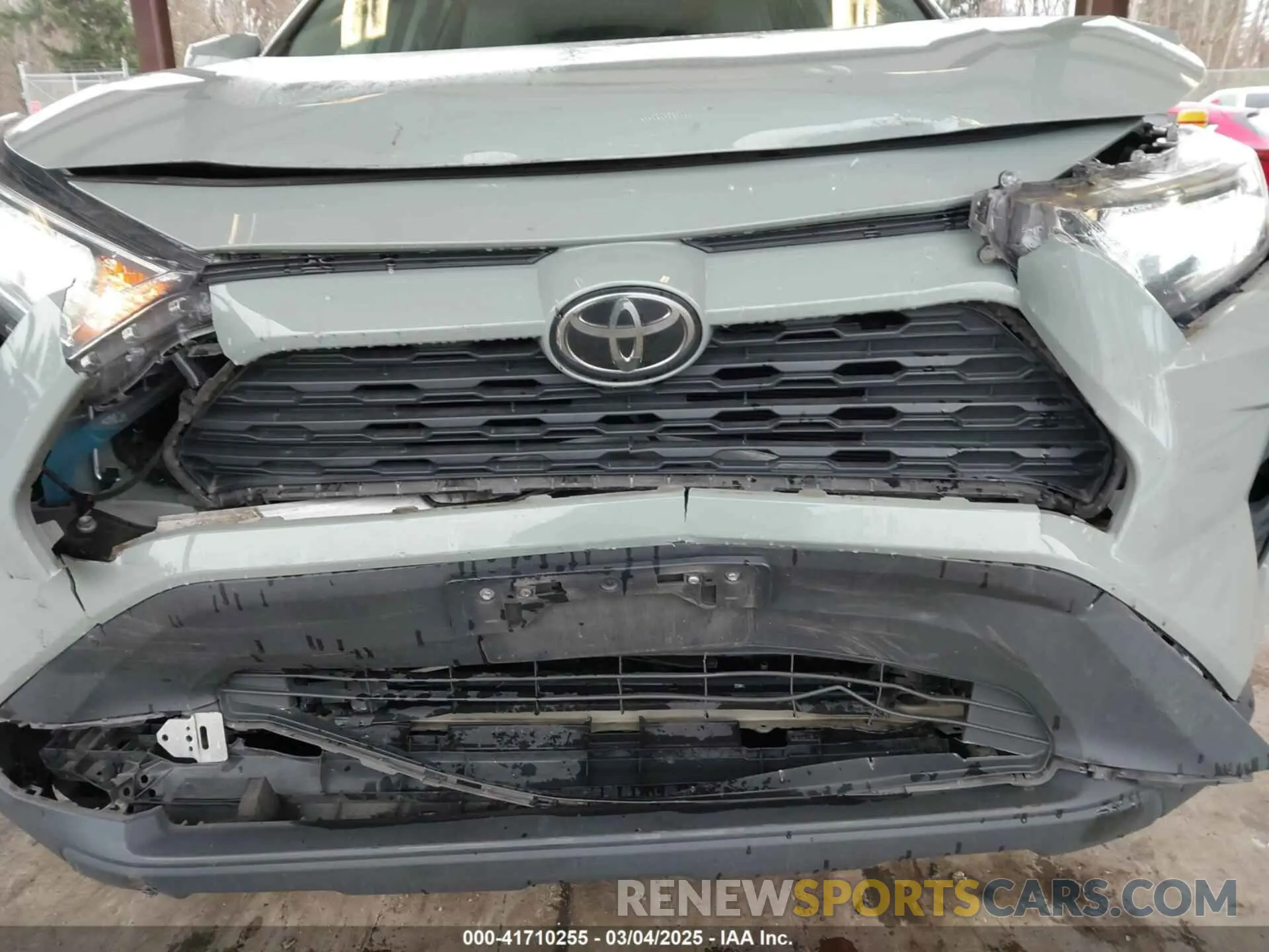 6 fotografías del automóvil dañado 2T3A1RFV4KW081334 TOYOTA RAV4 2019
