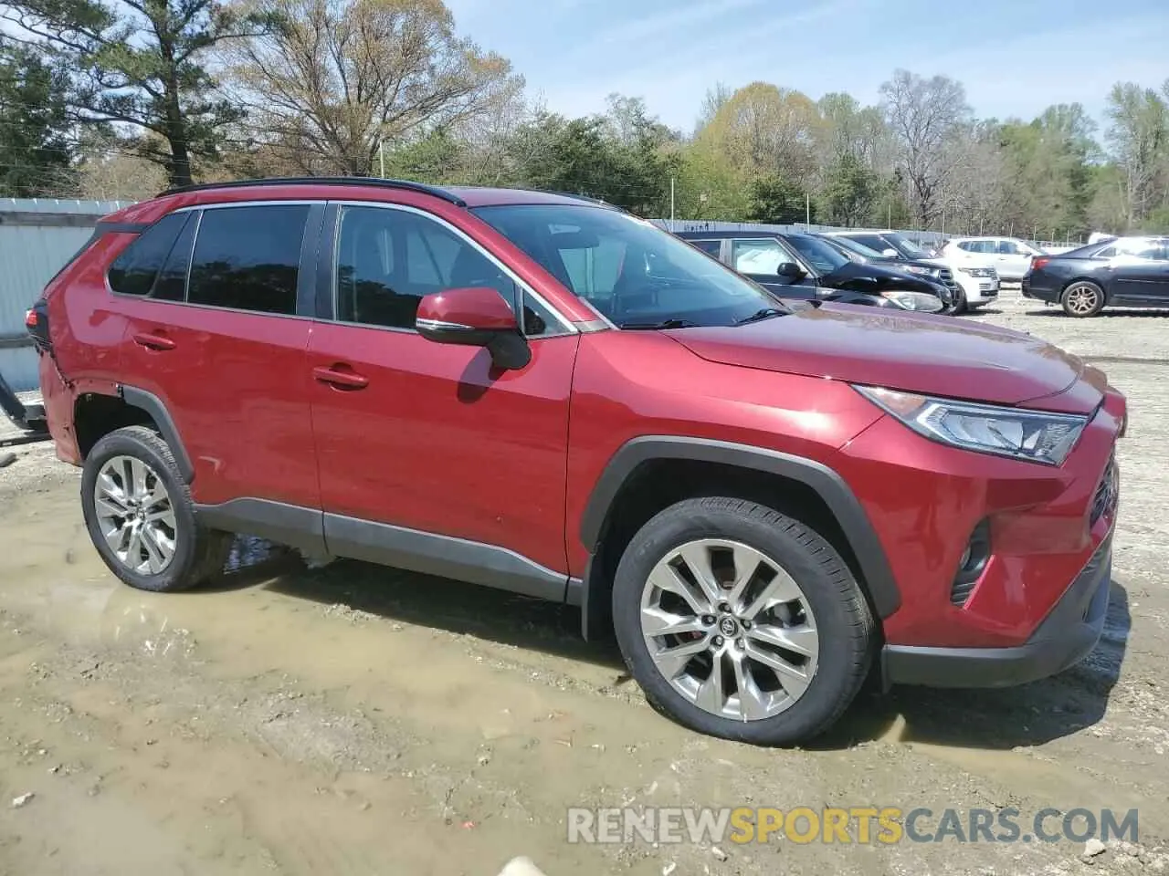 4 fotografías del automóvil dañado 2T3A1RFV5KC011956 TOYOTA RAV4 2019