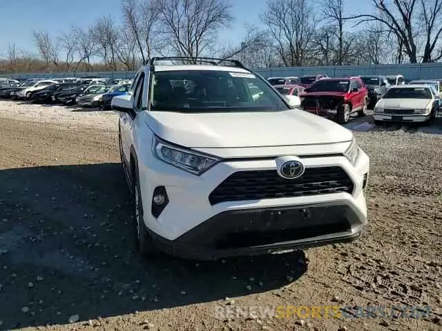 14 fotografías del automóvil dañado 2T3A1RFV5KW042879 TOYOTA RAV4 2019