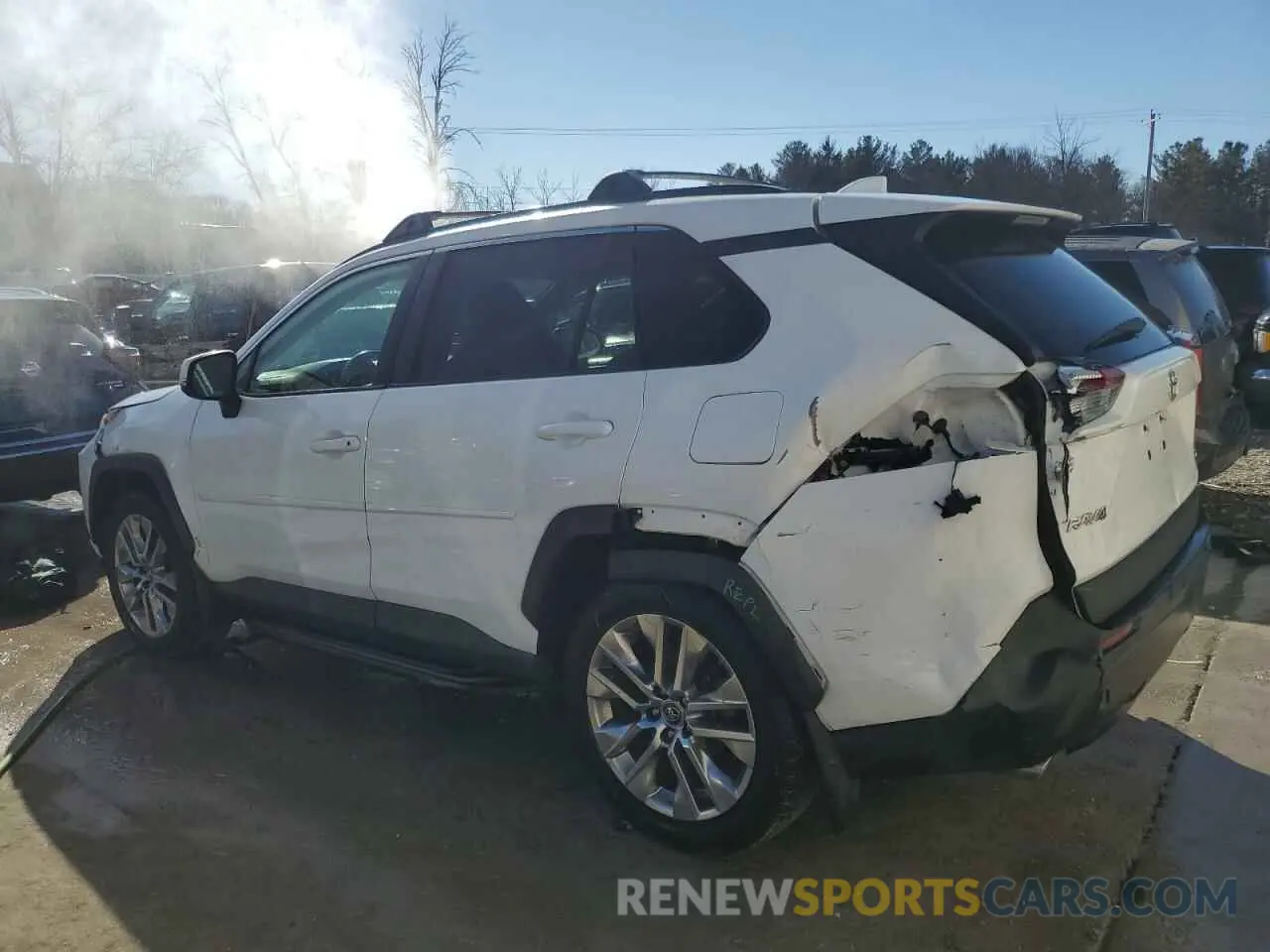 2 fotografías del automóvil dañado 2T3A1RFV5KW042879 TOYOTA RAV4 2019