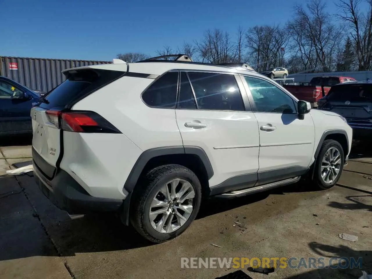 3 fotografías del automóvil dañado 2T3A1RFV5KW042879 TOYOTA RAV4 2019