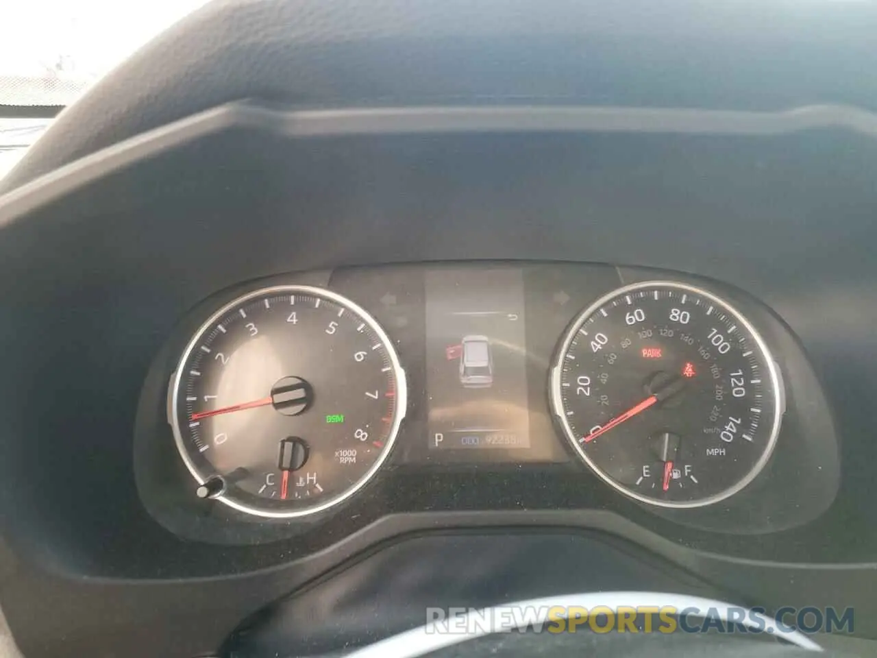 9 fotografías del automóvil dañado 2T3A1RFV5KW042879 TOYOTA RAV4 2019