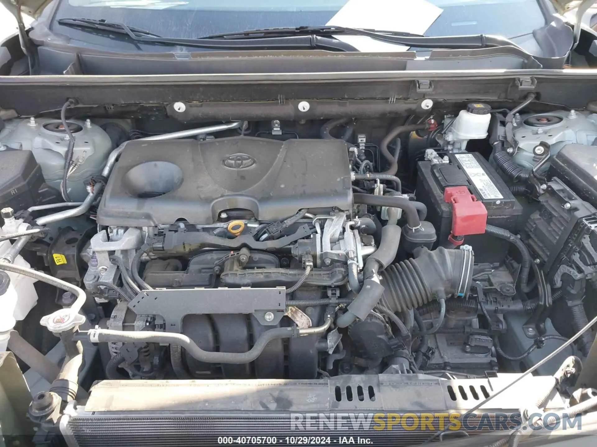 10 fotografías del automóvil dañado 2T3A1RFV5KW045569 TOYOTA RAV4 2019